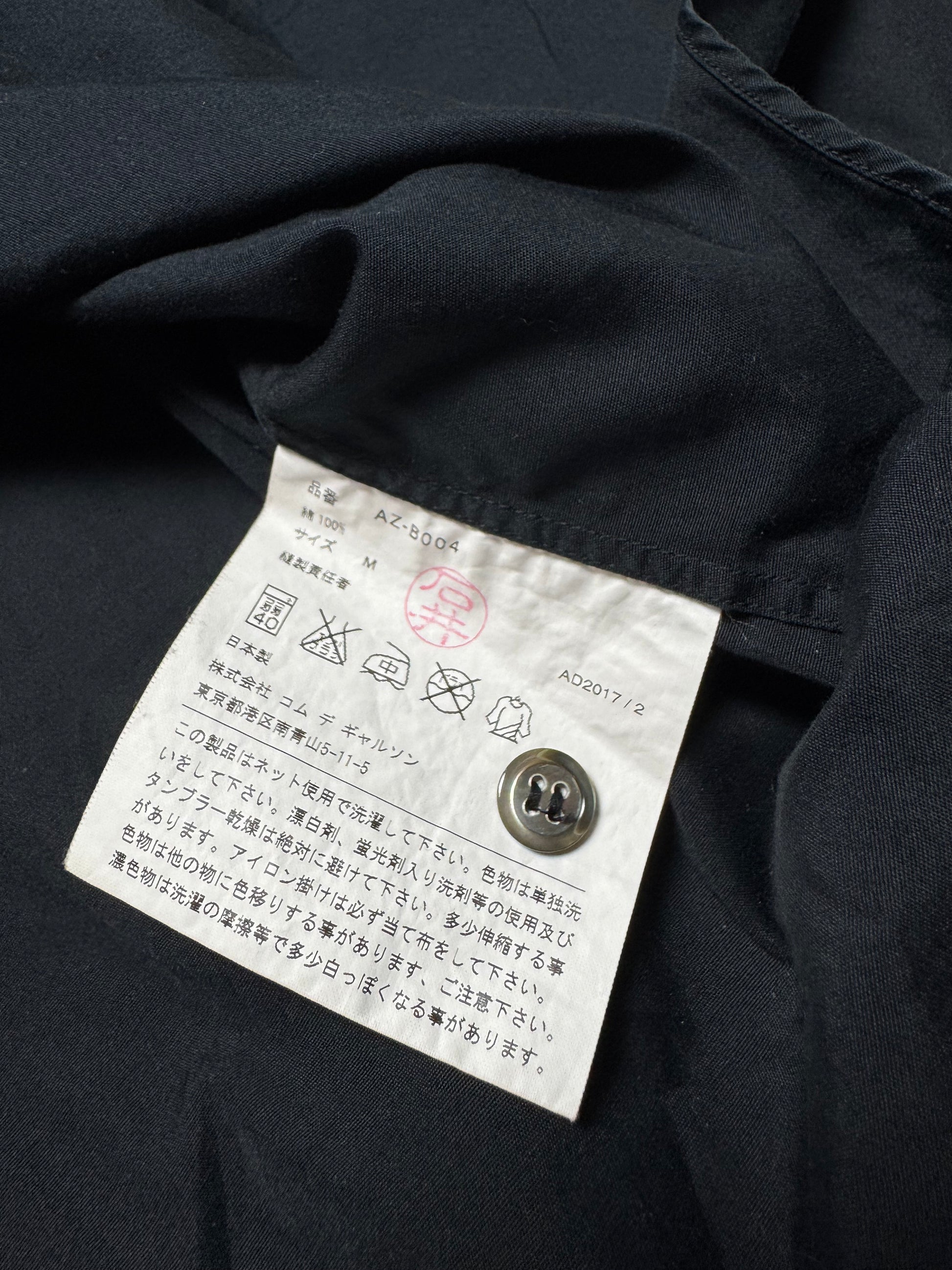 Comme des Garçons Play Black Shirt