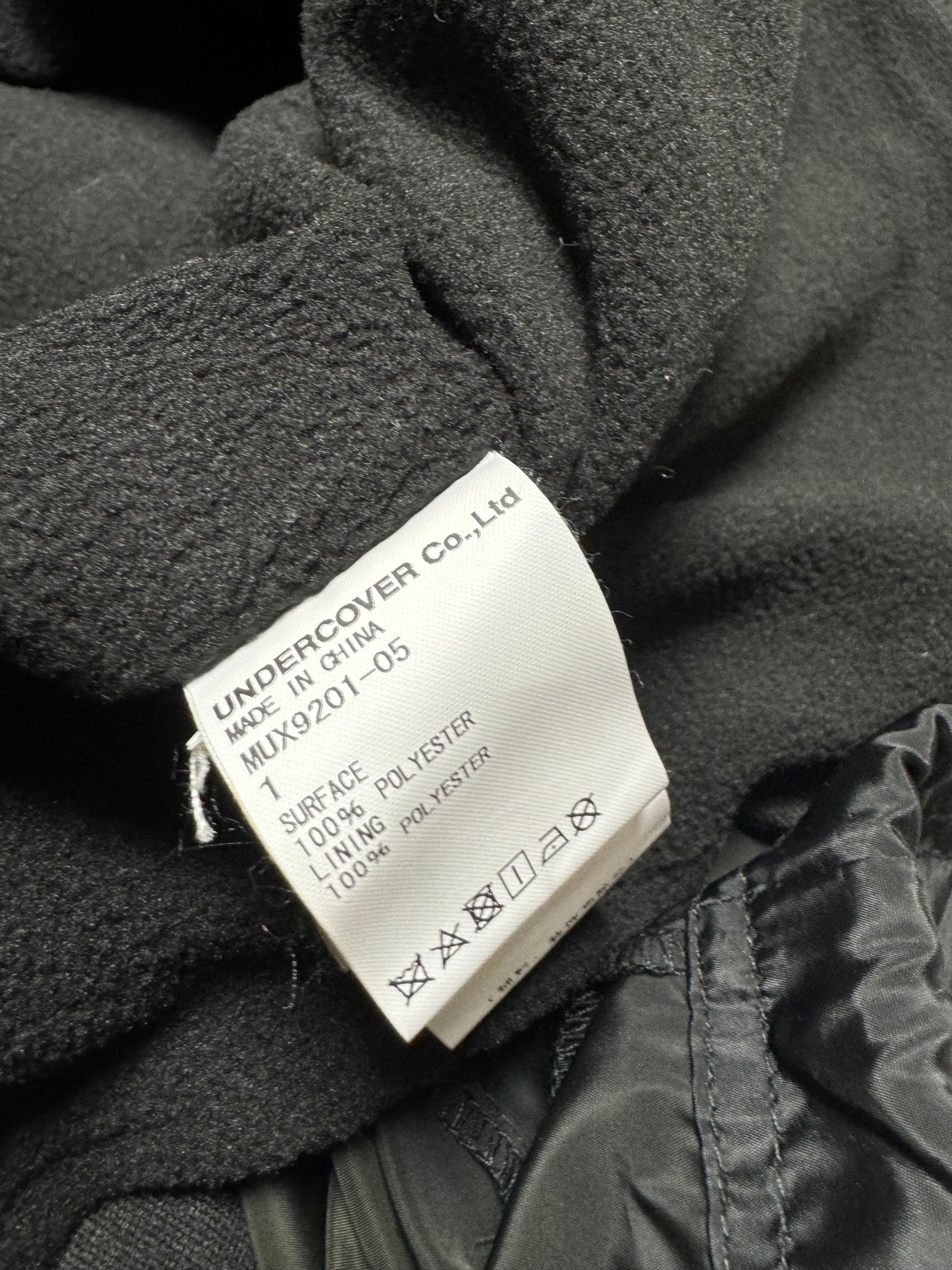 Undercover “Manic” Black Layered Coach Jacket
