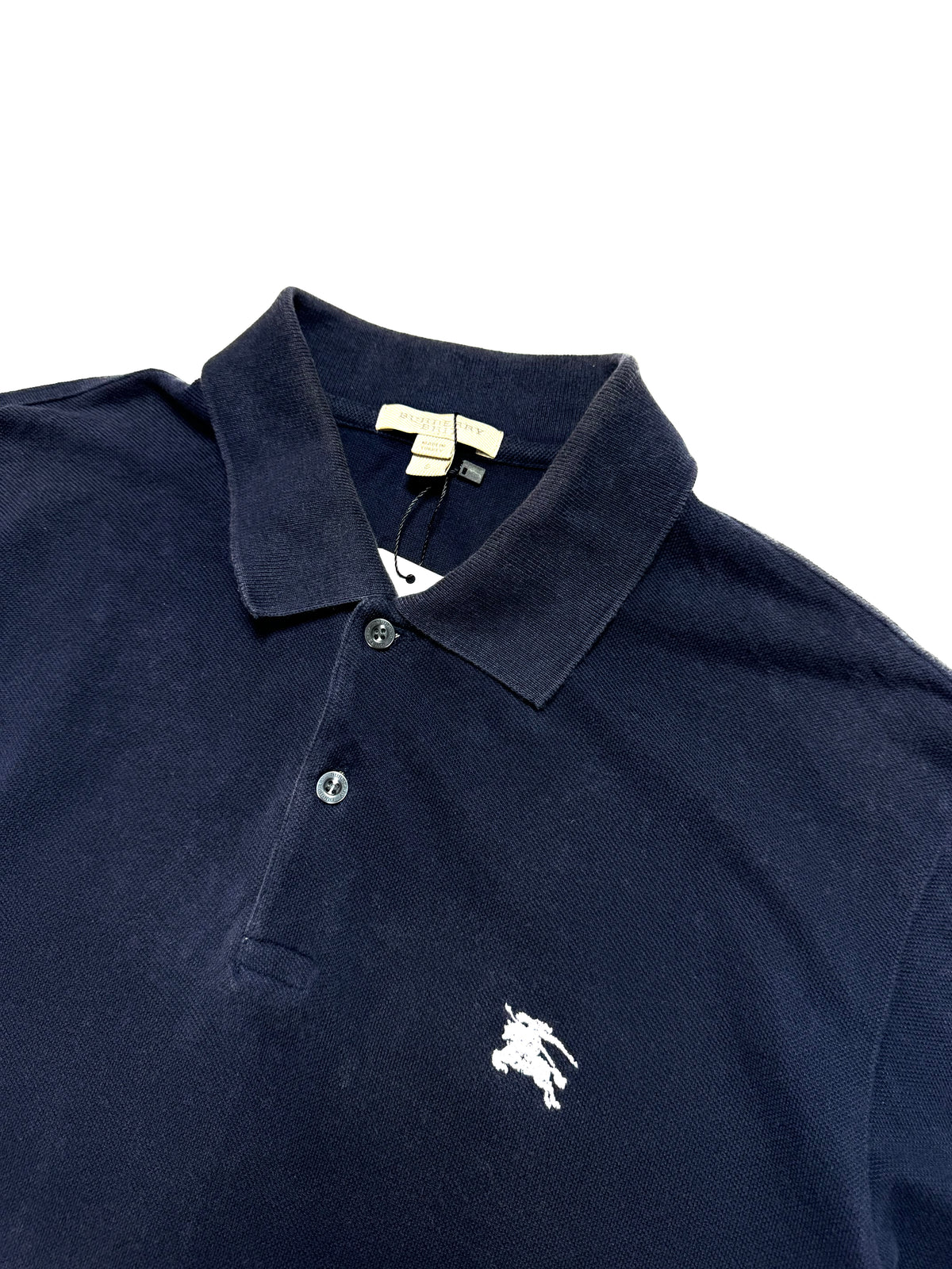 Burberry Polo Navy Short Sleeve
