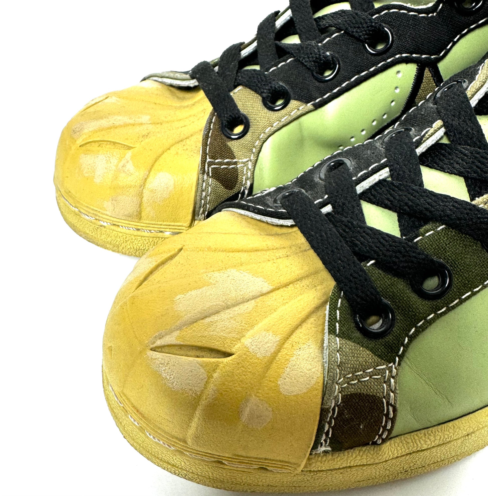 BAPE 2000s Camo Leather Skullsta