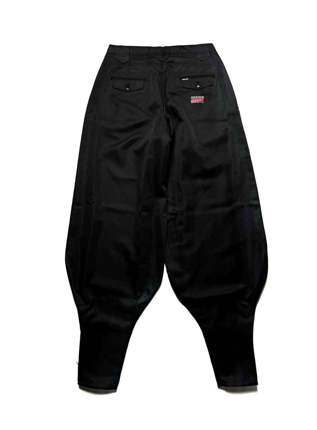 Japanese Workwear Tobi Pant Dragon Black