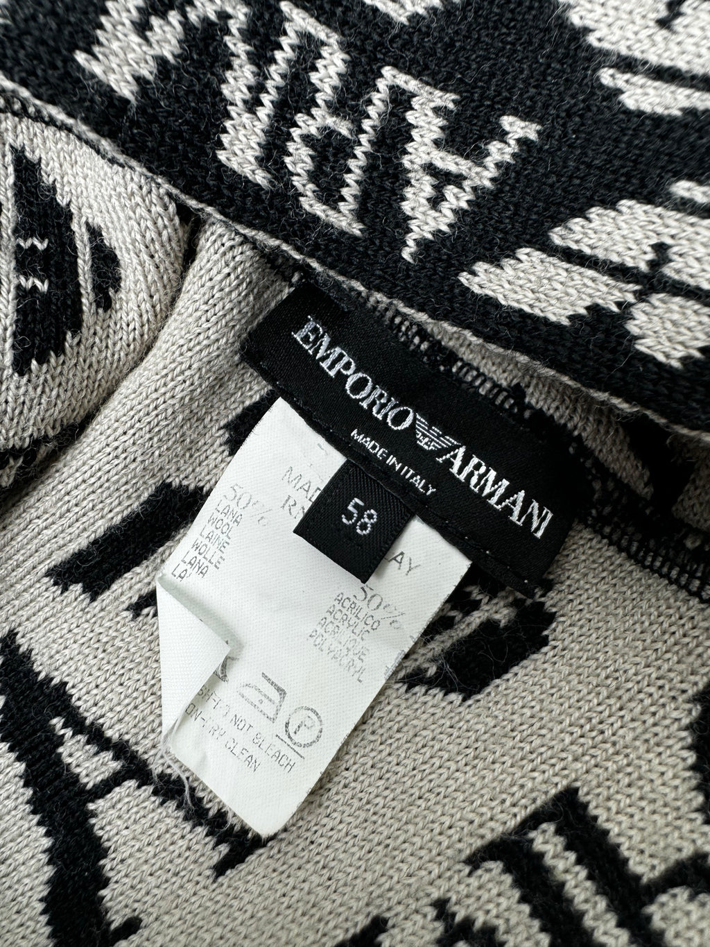 Emporio Armani Monogram Beanie