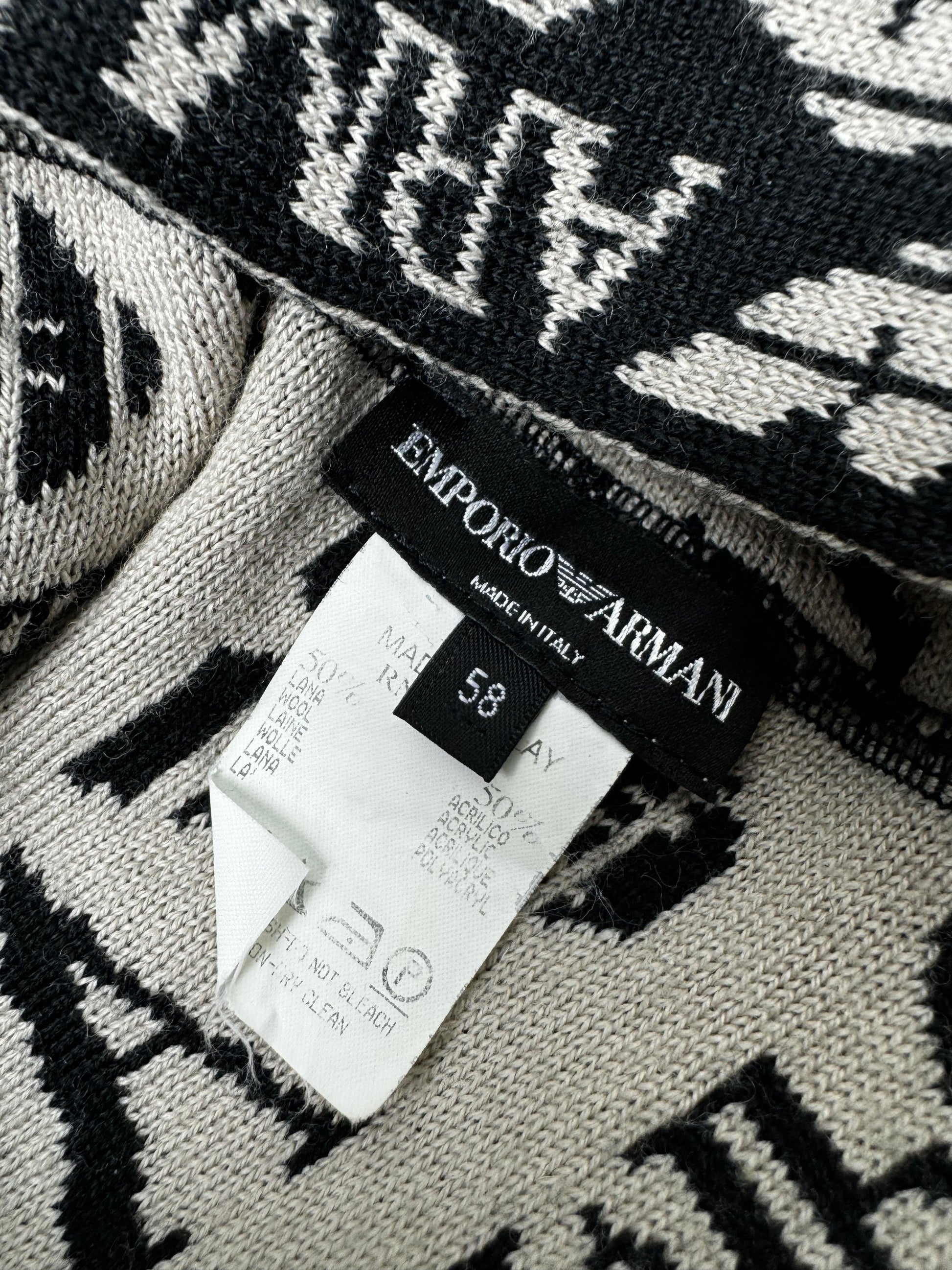 Emporio Armani Monogram Beanie