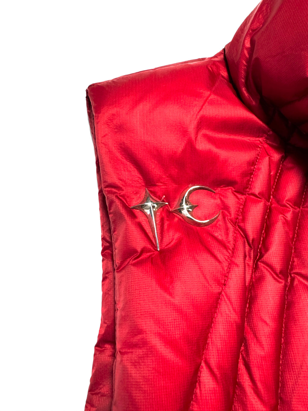 Thug Club Red Puff Vest