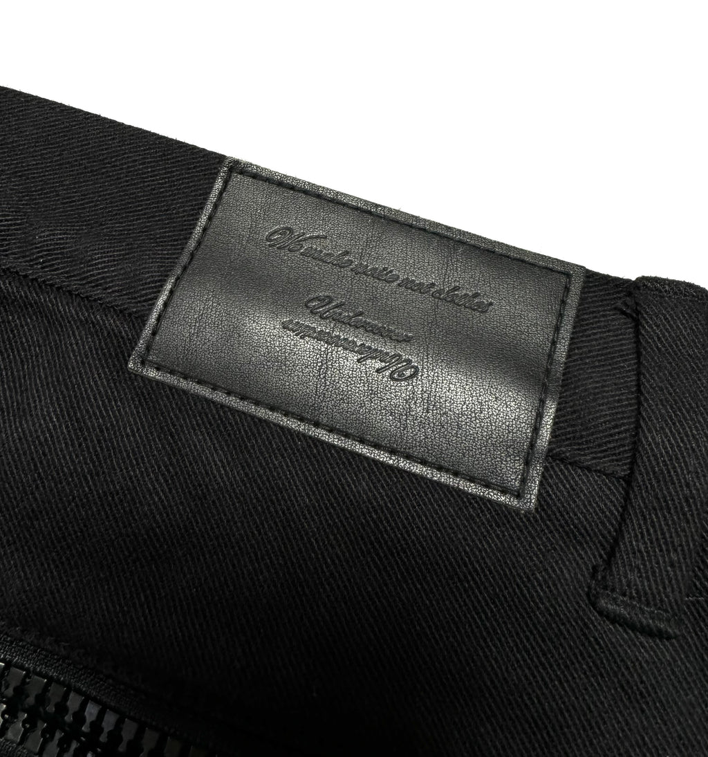 Undercover UCU4501-1 JUN TAKAHASHI  Black Jean