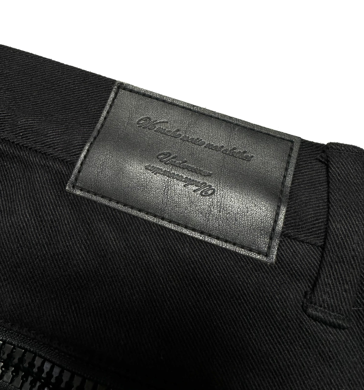 Undercover UCU4501-1 JUN TAKAHASHI  Black Jean