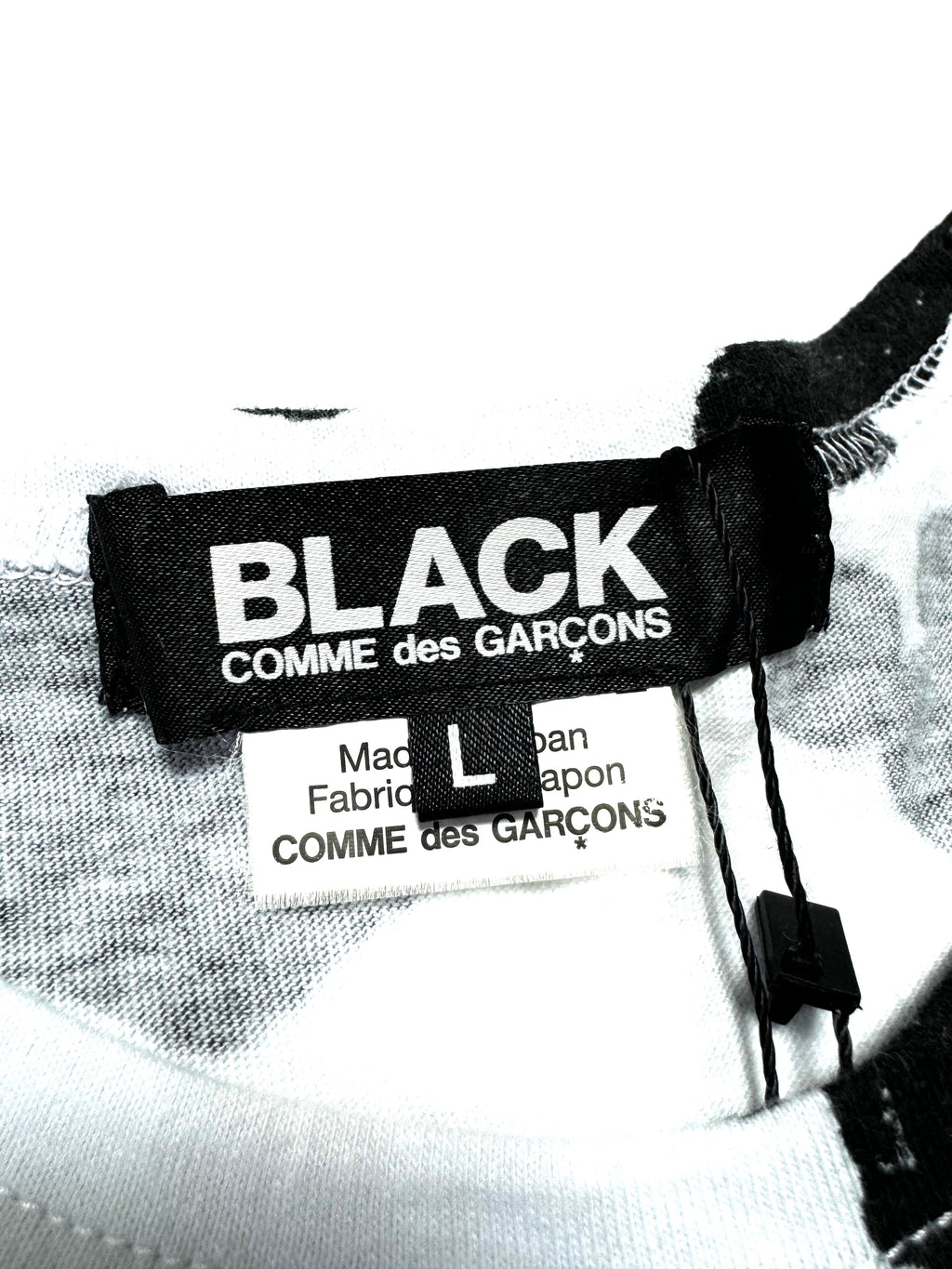 Comme des Garçons Black Mickey White Tee