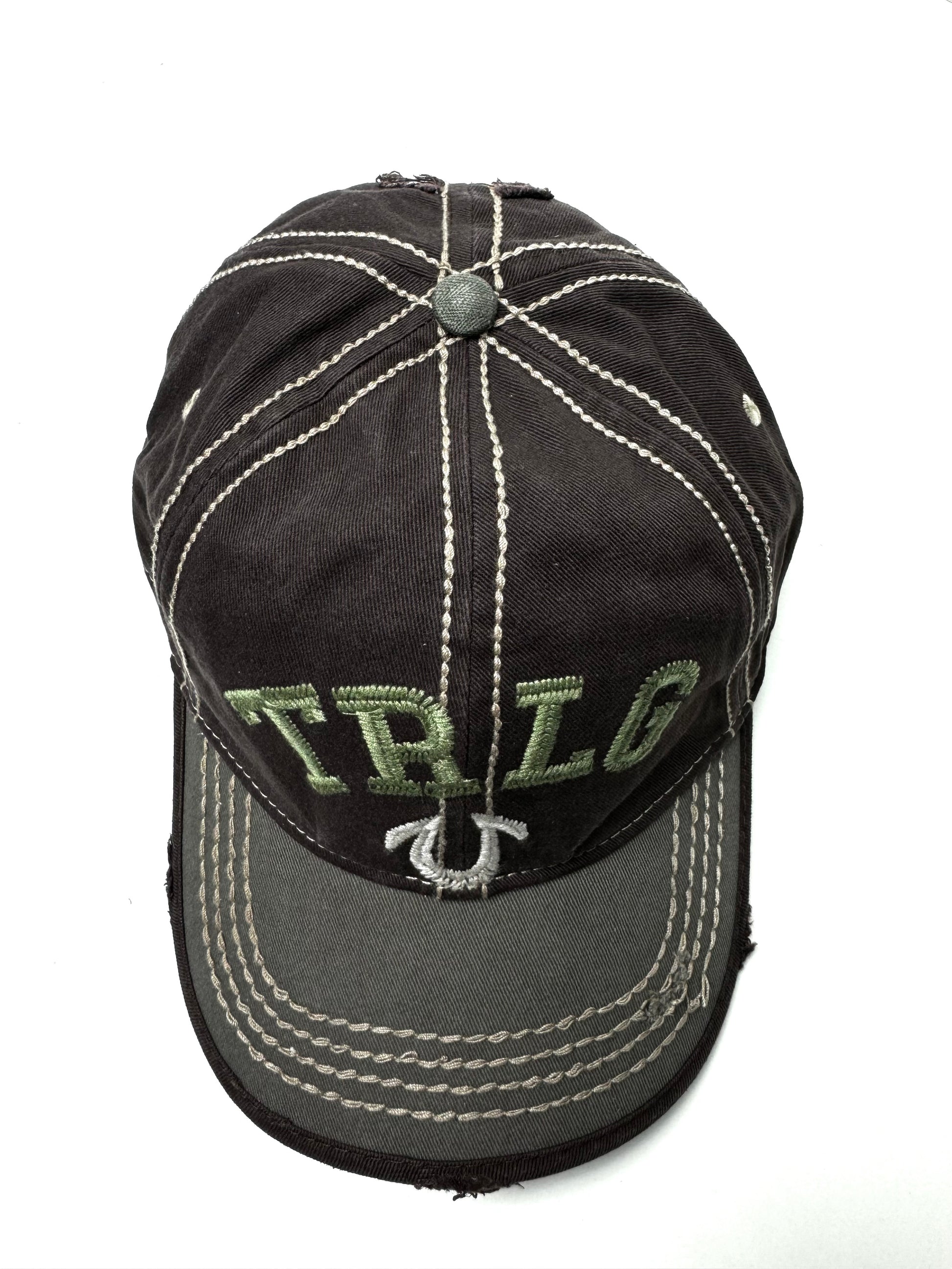 True Religion Denim Distressed Cap (Rare)