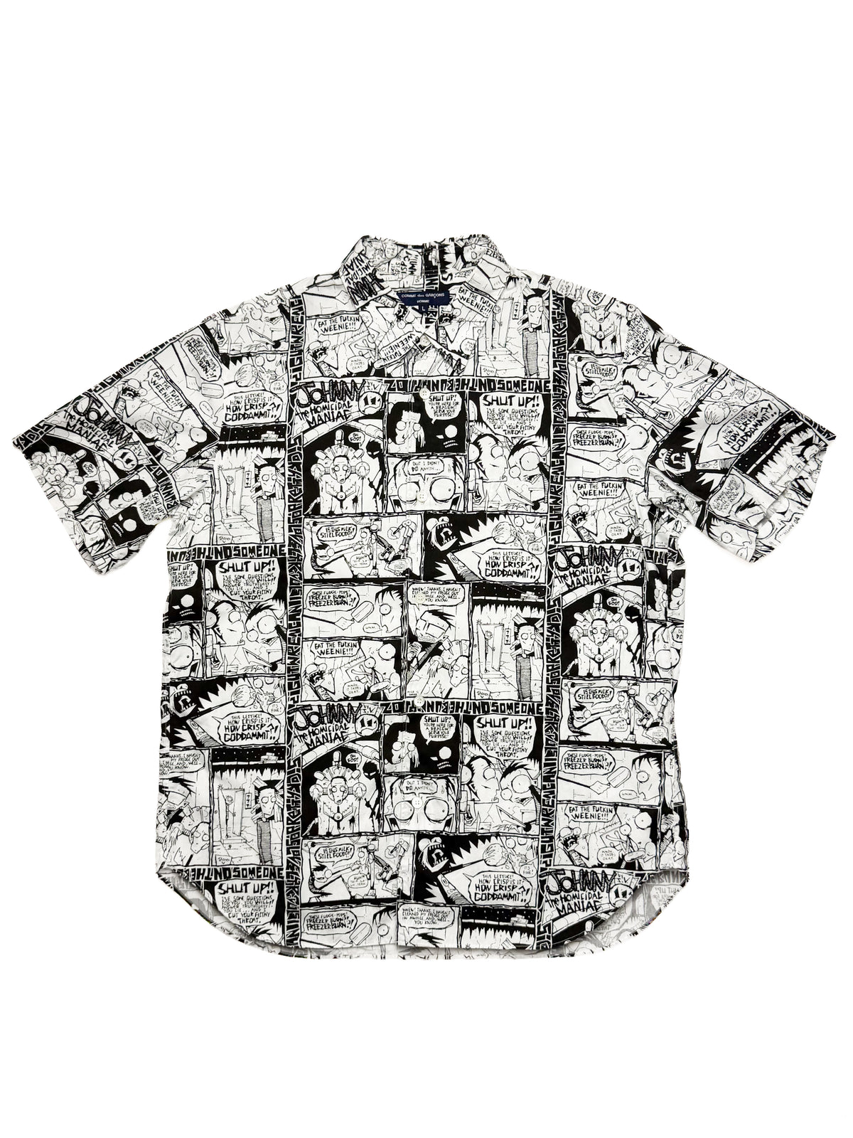 Comme des Garçons  HOMME Comic Print Shirt