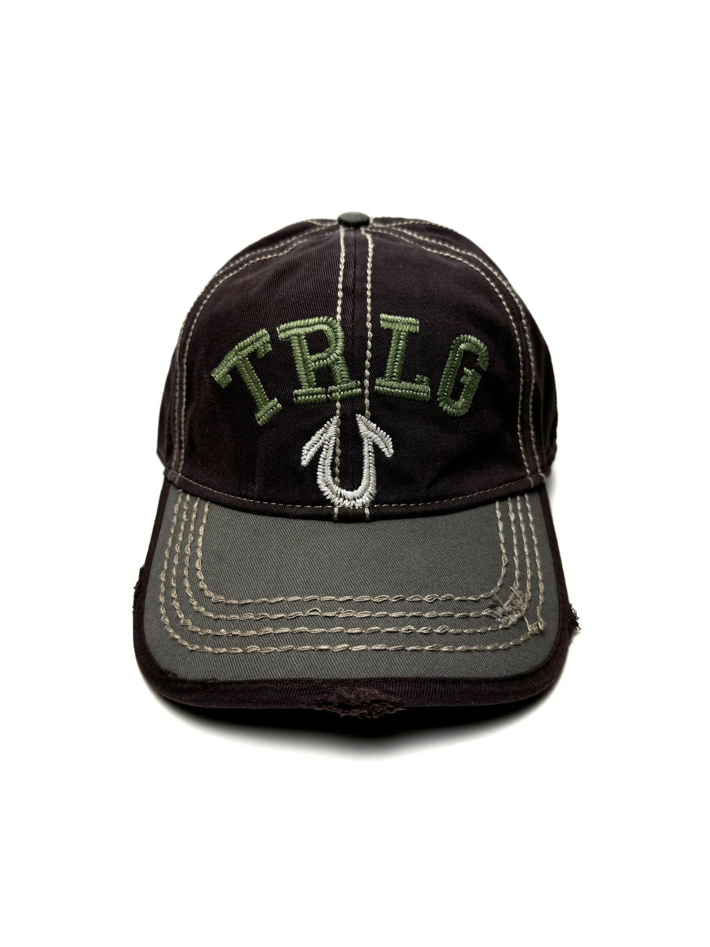 True Religion Denim Distressed Cap (Rare)