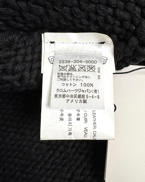 Chrome Hearts Leather Cross Beanie