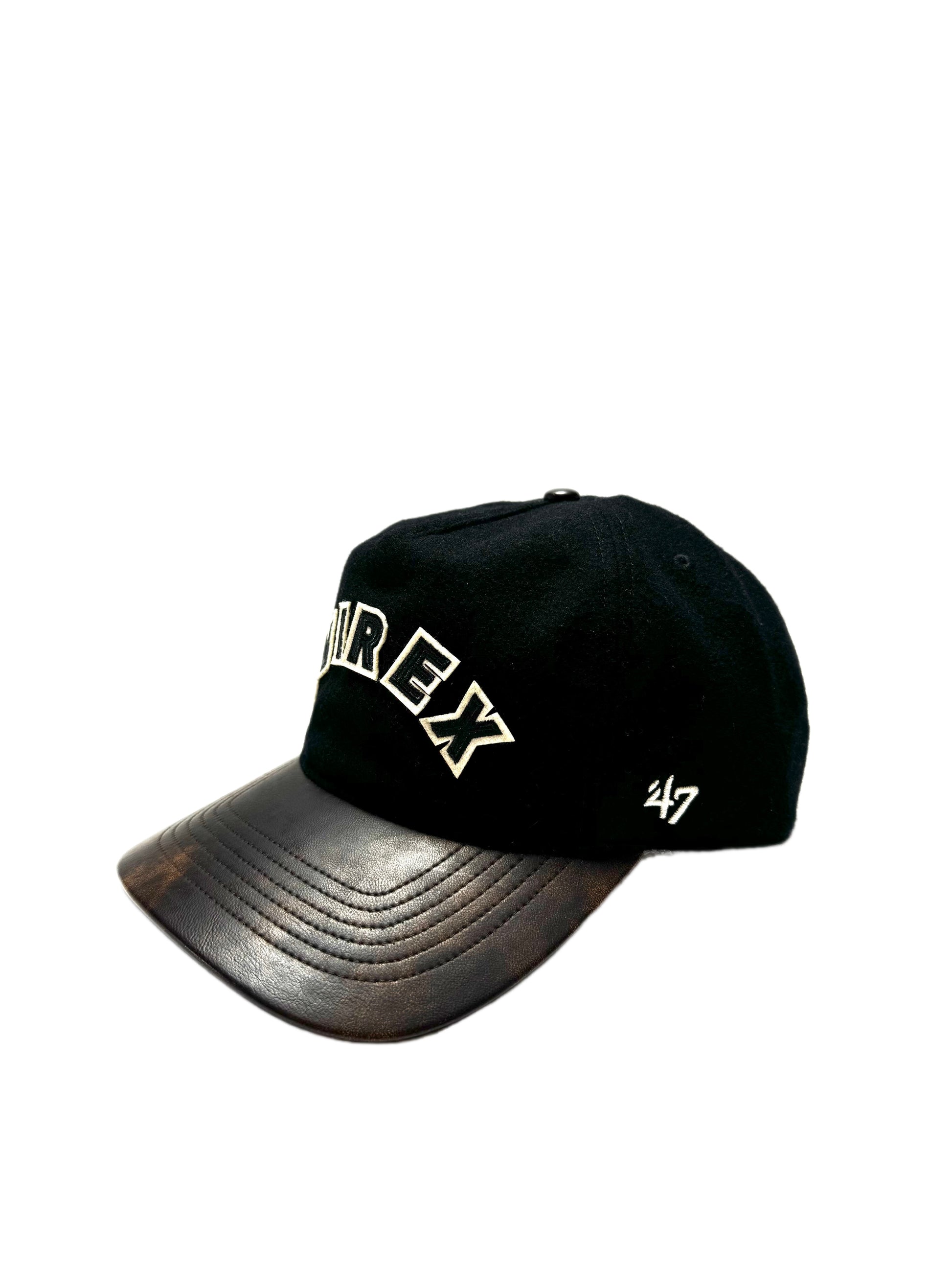 Avirex Leather Brim Hat