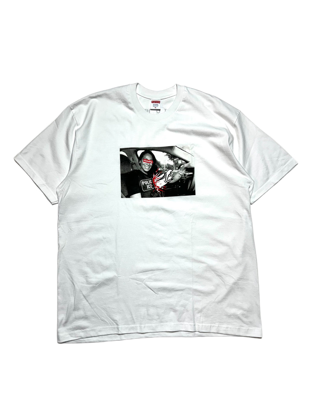 Supreme Anti Hero Ice White  Tee