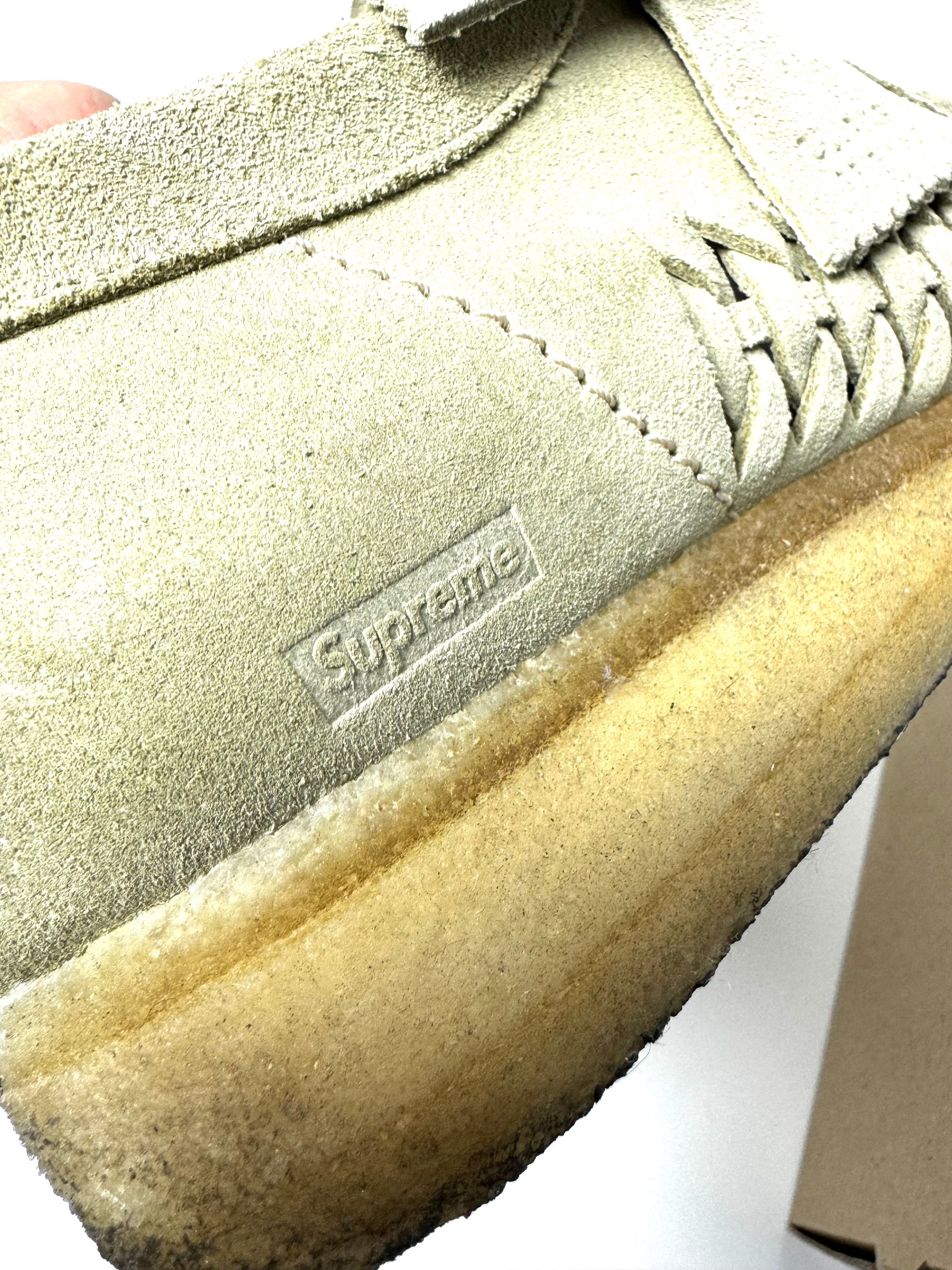 Supreme x Clarks Wallabe Weave