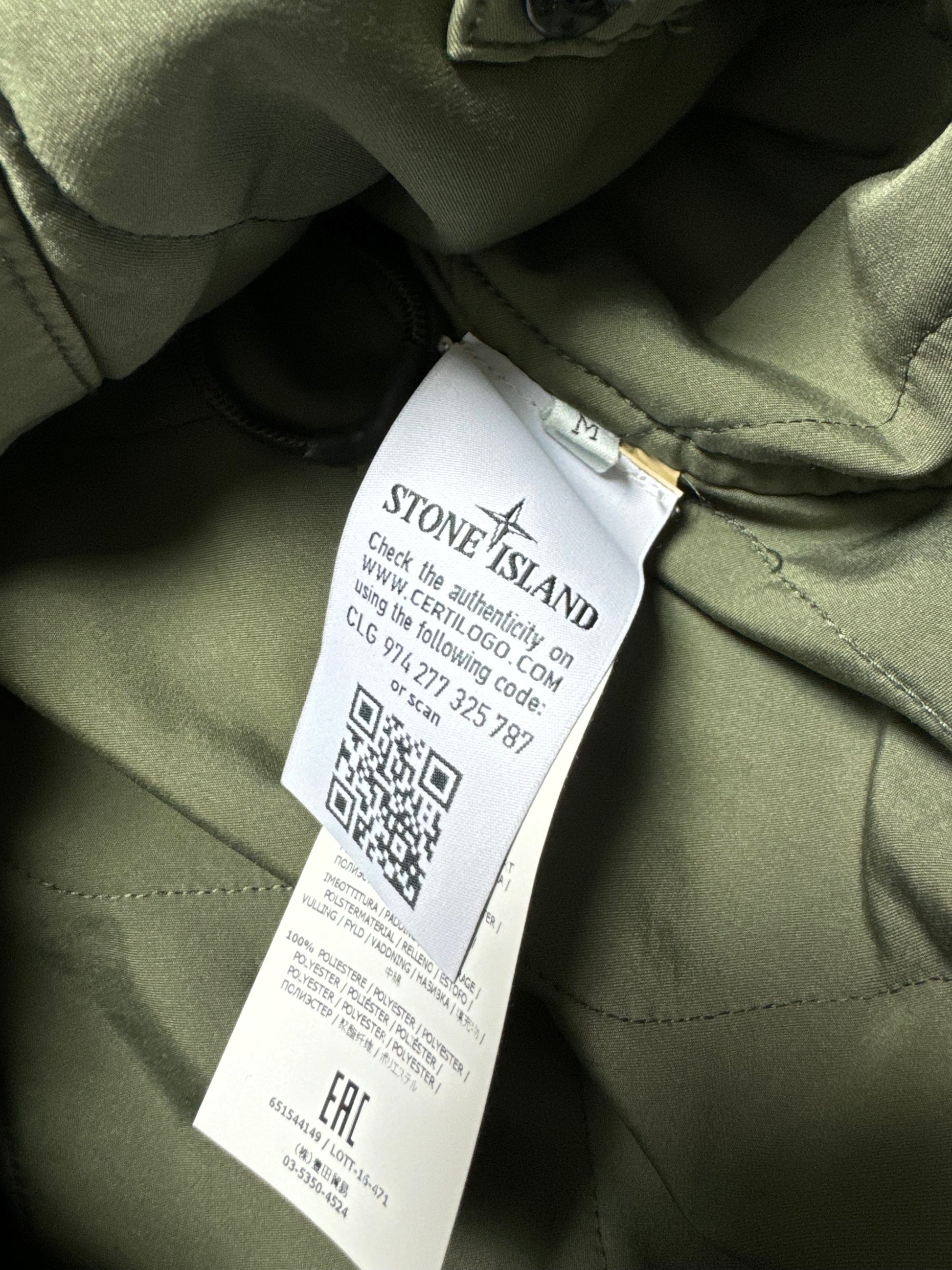 Stone Island David-TC Olive Green Jacket