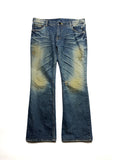 Number (n)ine Mug Washed Flared Denim Jean