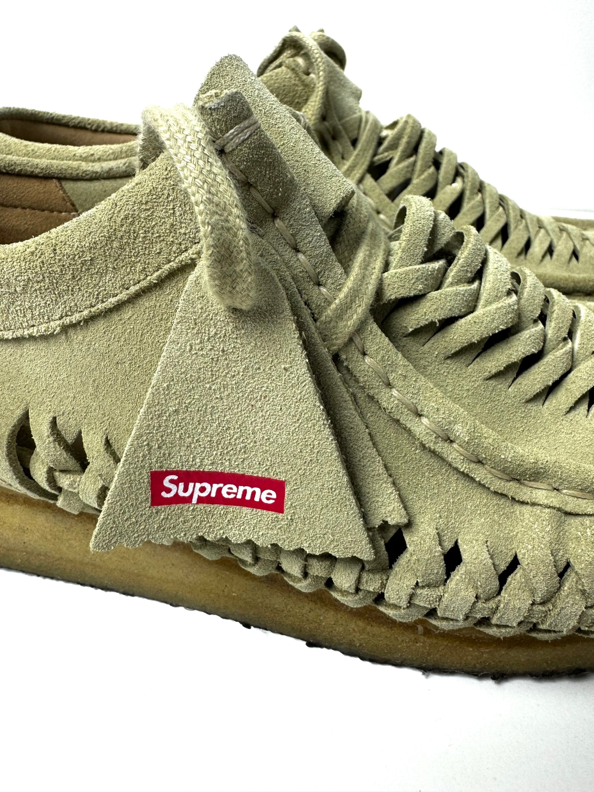 Supreme x Clarks Wallabe Weave