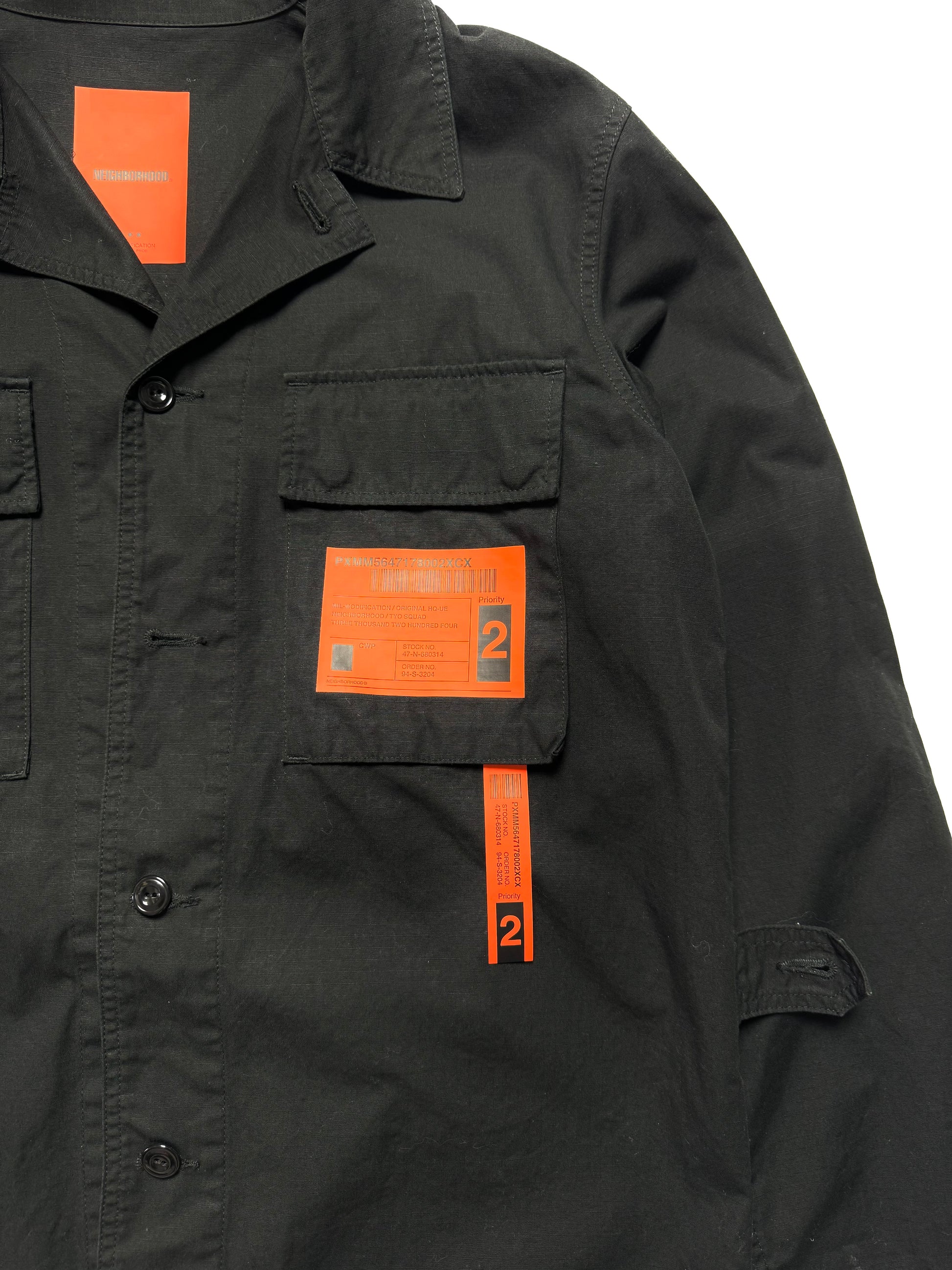 NBHD Black Orange Type-II Work Jacket