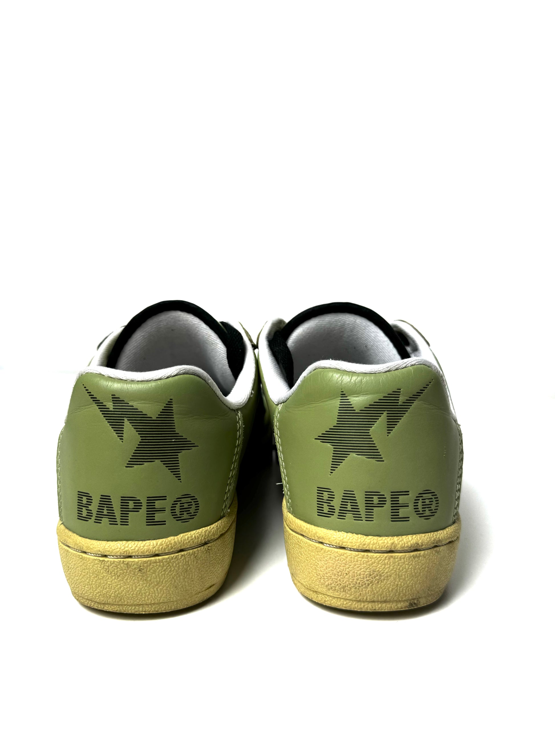 BAPE 2000s Camo Leather Skullsta