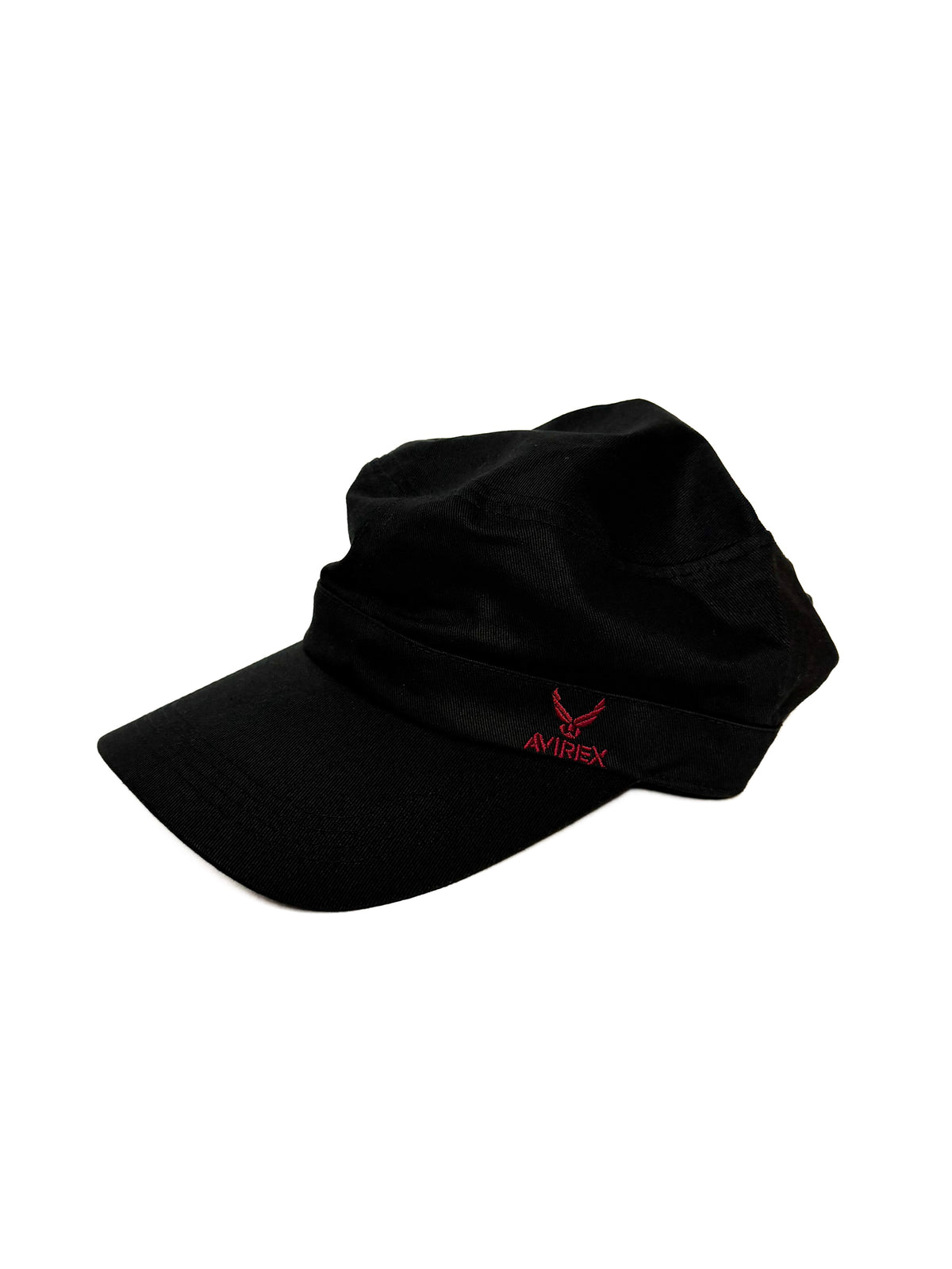 AVIREX Cadet Cap Black Red Logo