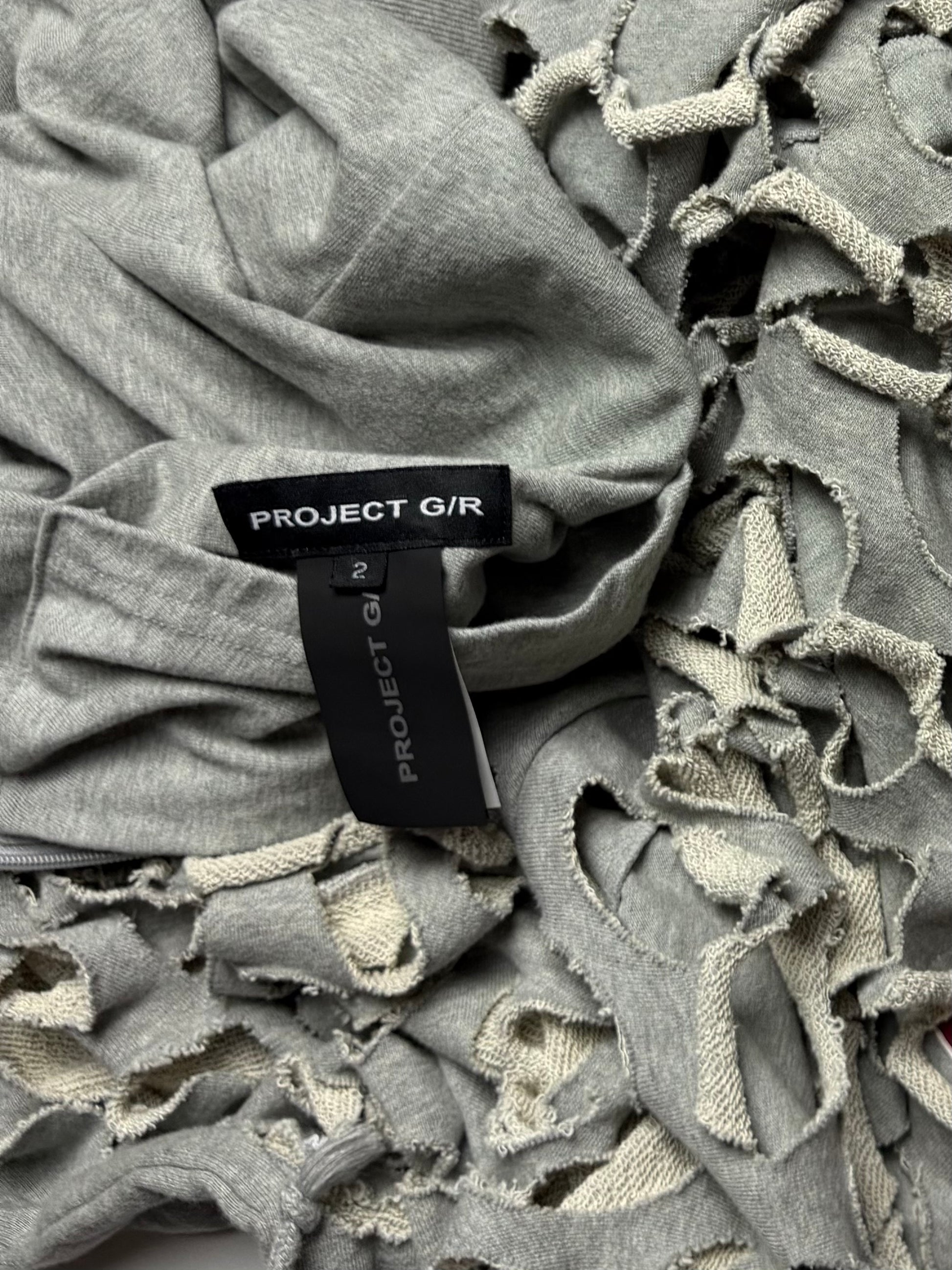PROJECT GR laser Cut Reversible Zip Up