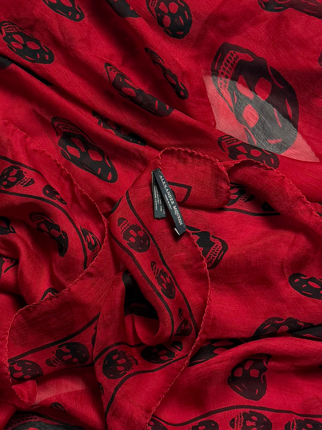 ALEXANDER MCQUEEN Skull Scarf