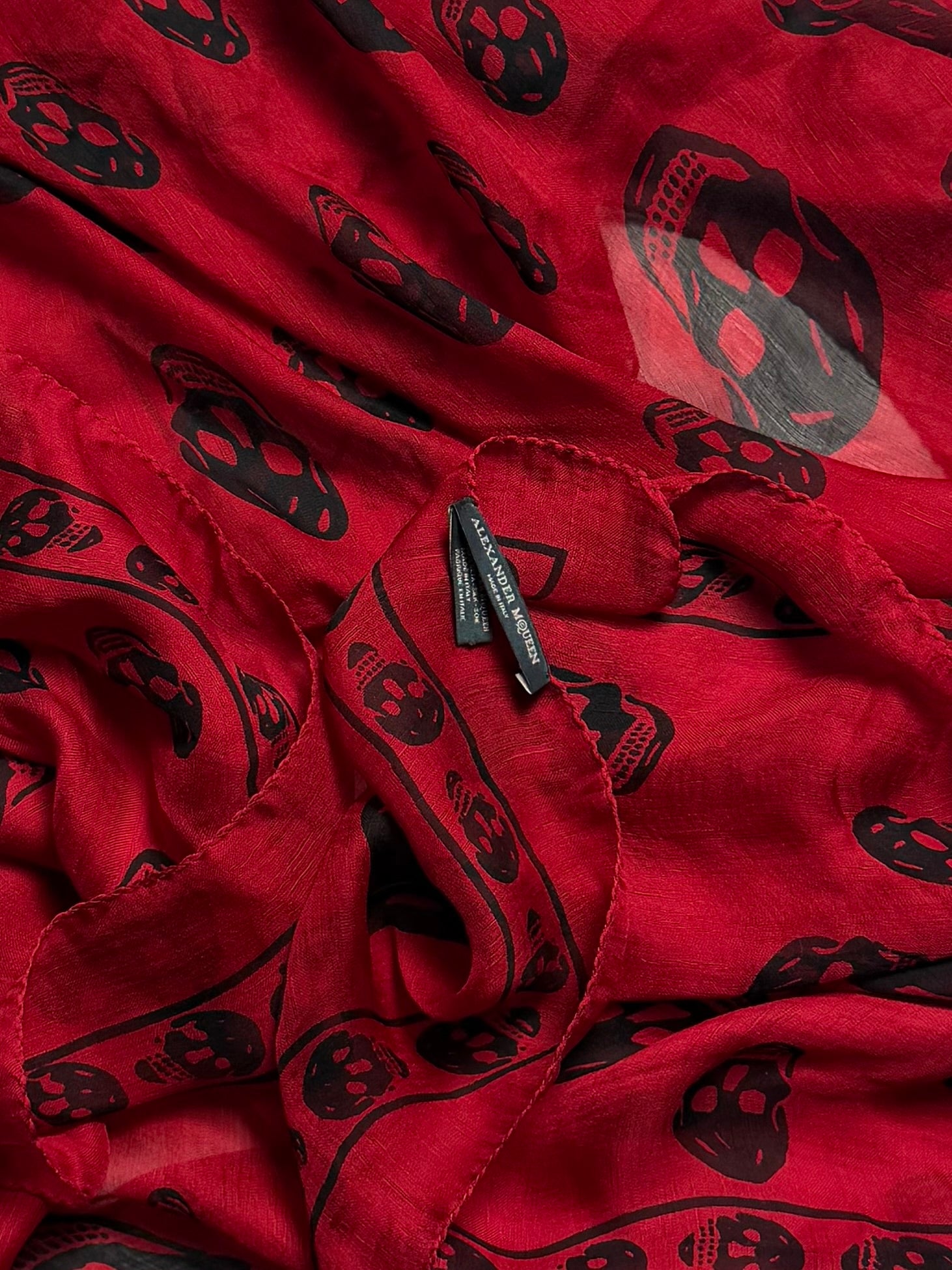 ALEXANDER MCQUEEN Skull Scarf