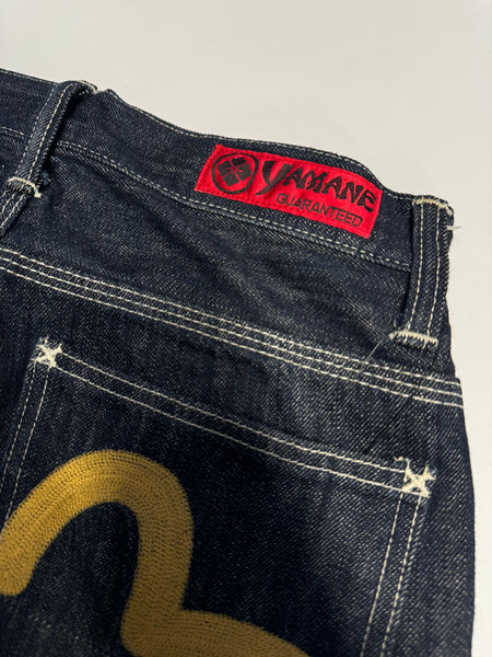 Evisu Yamane Dark Indigo Short Jort