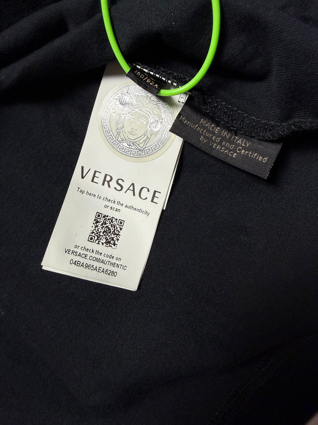 Versace x Ford Limited Edition Black Tee