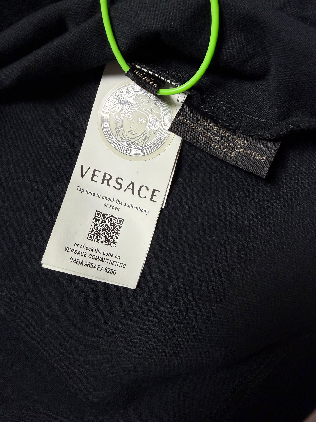 Versace x Ford Limited Edition Black Tee