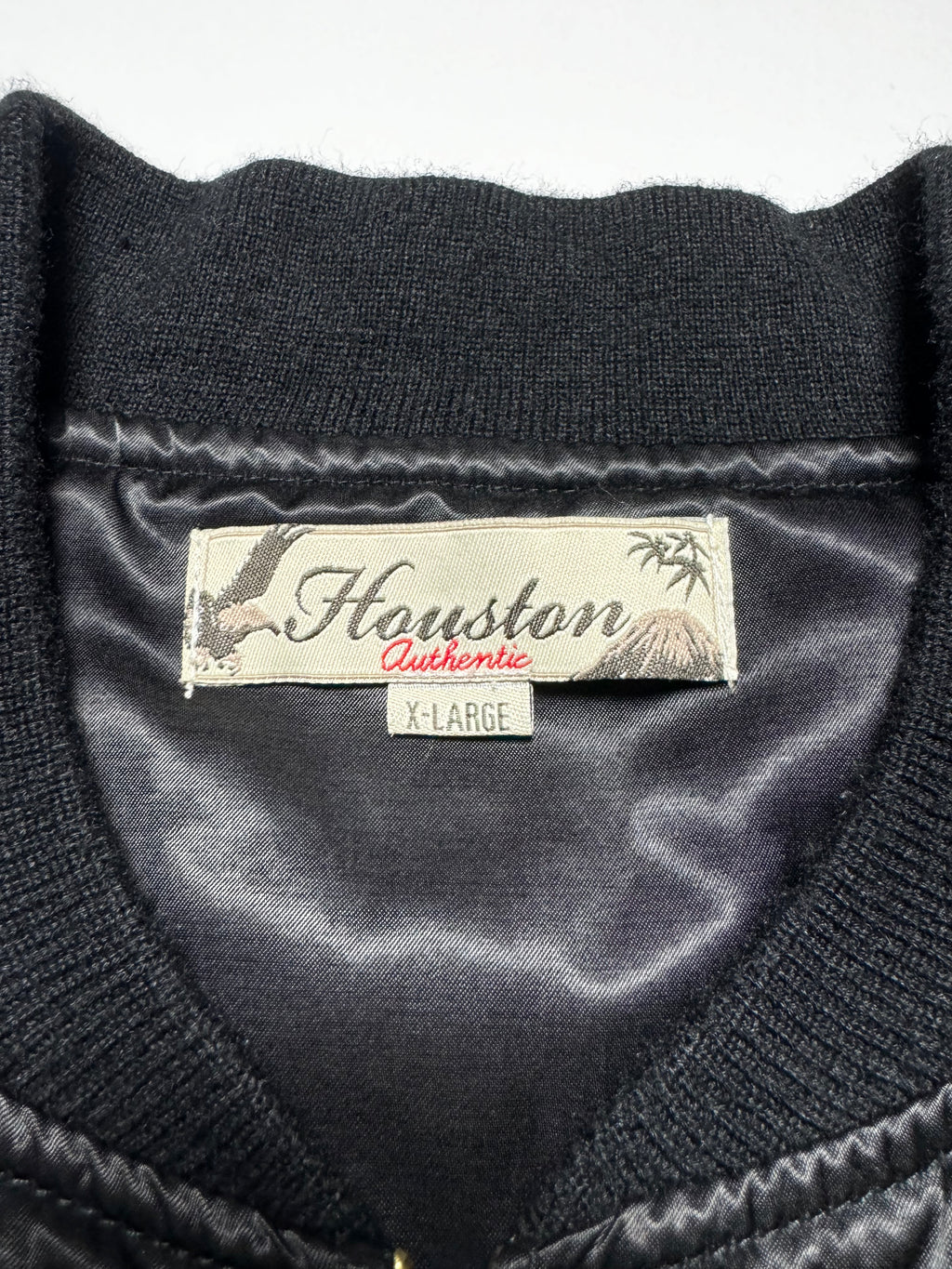 Huston Vintage Skull Embroidery Jacket