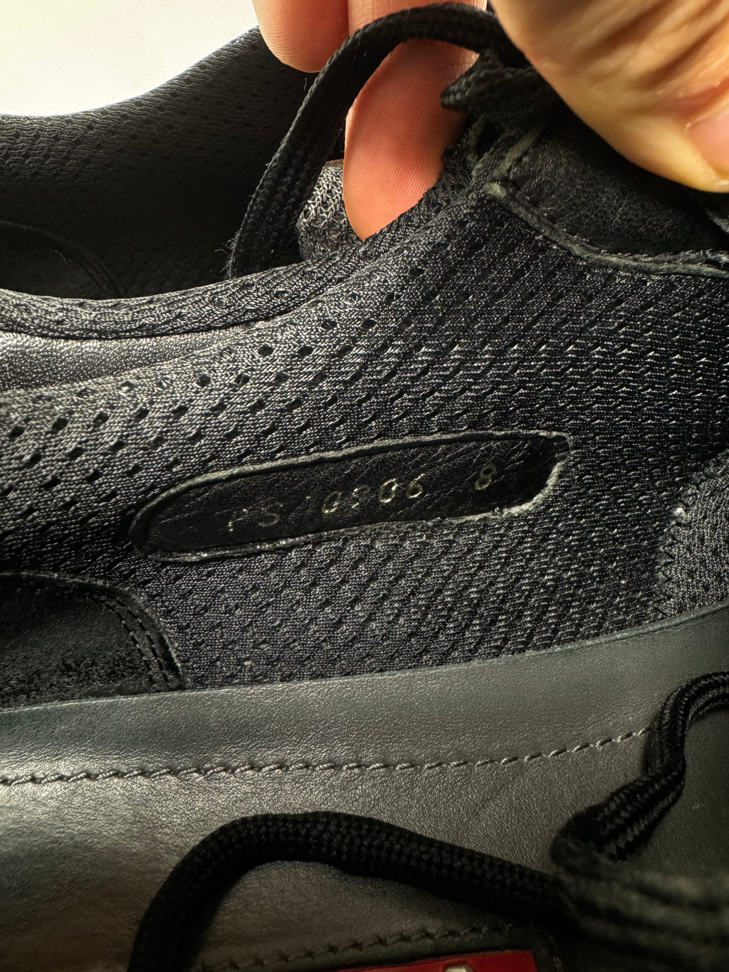 Prada Black Amercia’s Cup Shoes