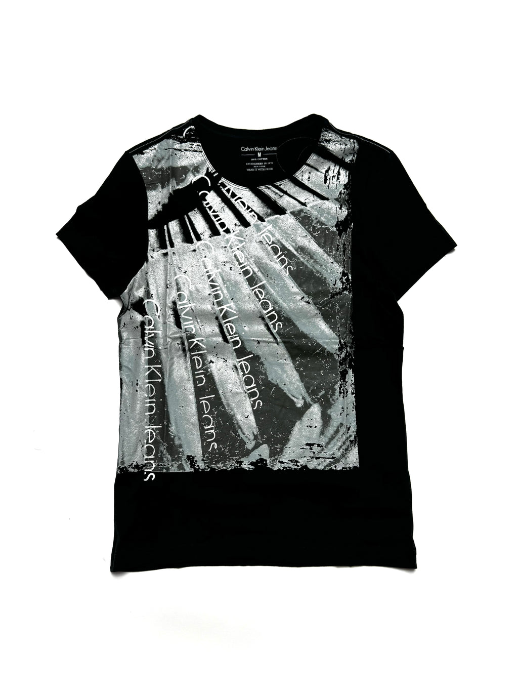 Calvin Klein Jeans Graphic Black Tee