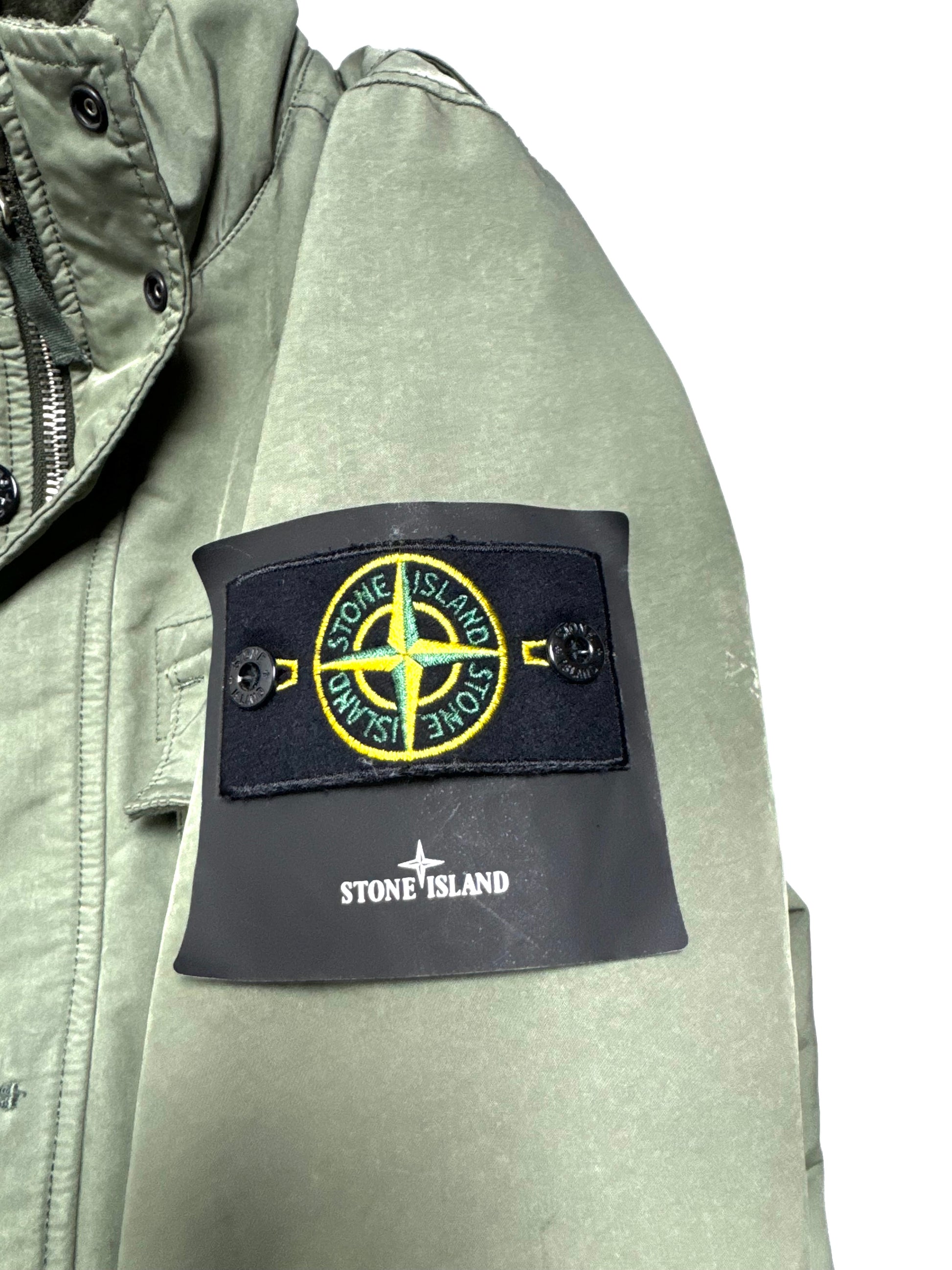 Stone Island David-TC Olive Green Jacket