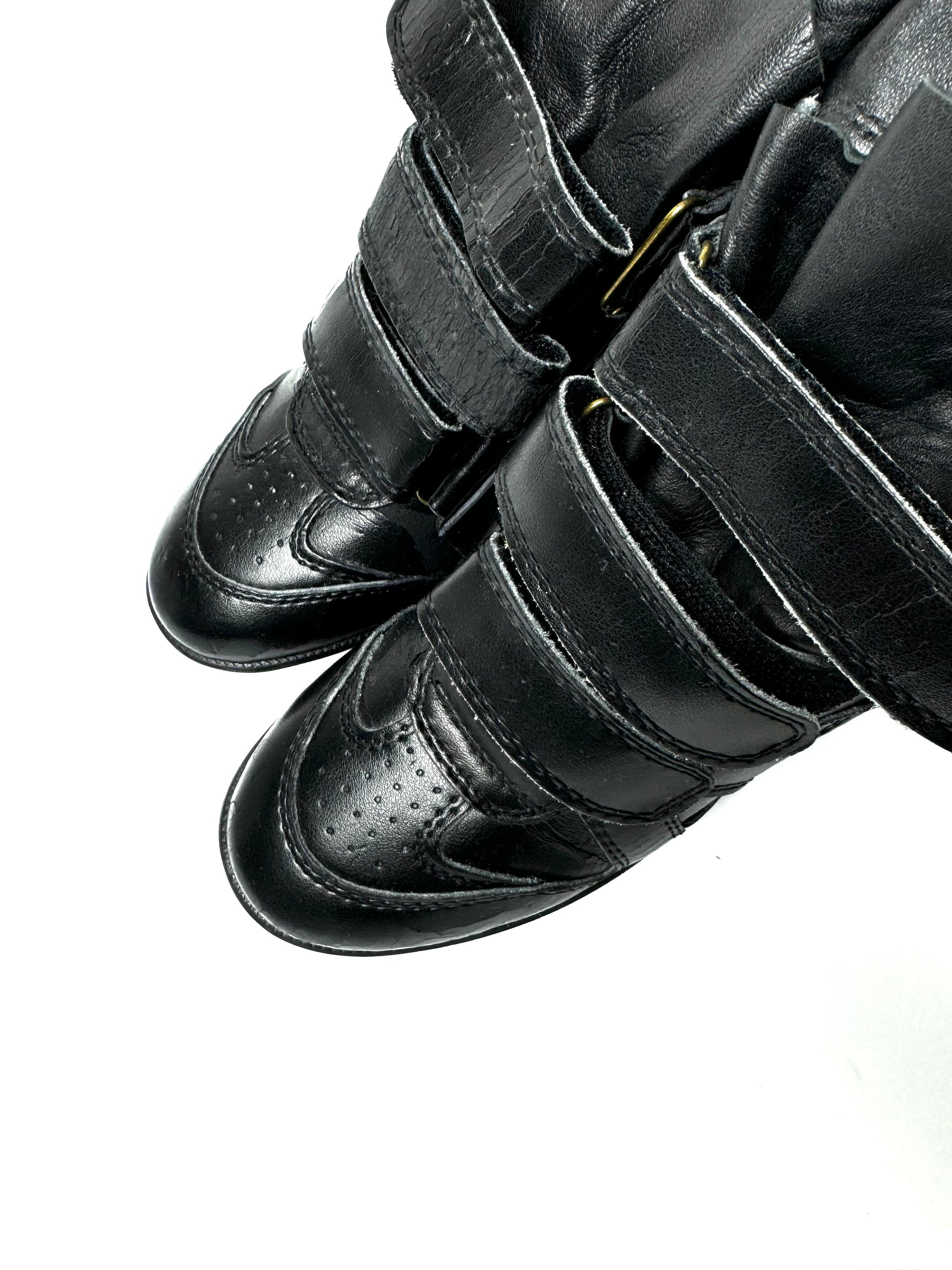 Isabel Marant Black Leather Bekett Boot