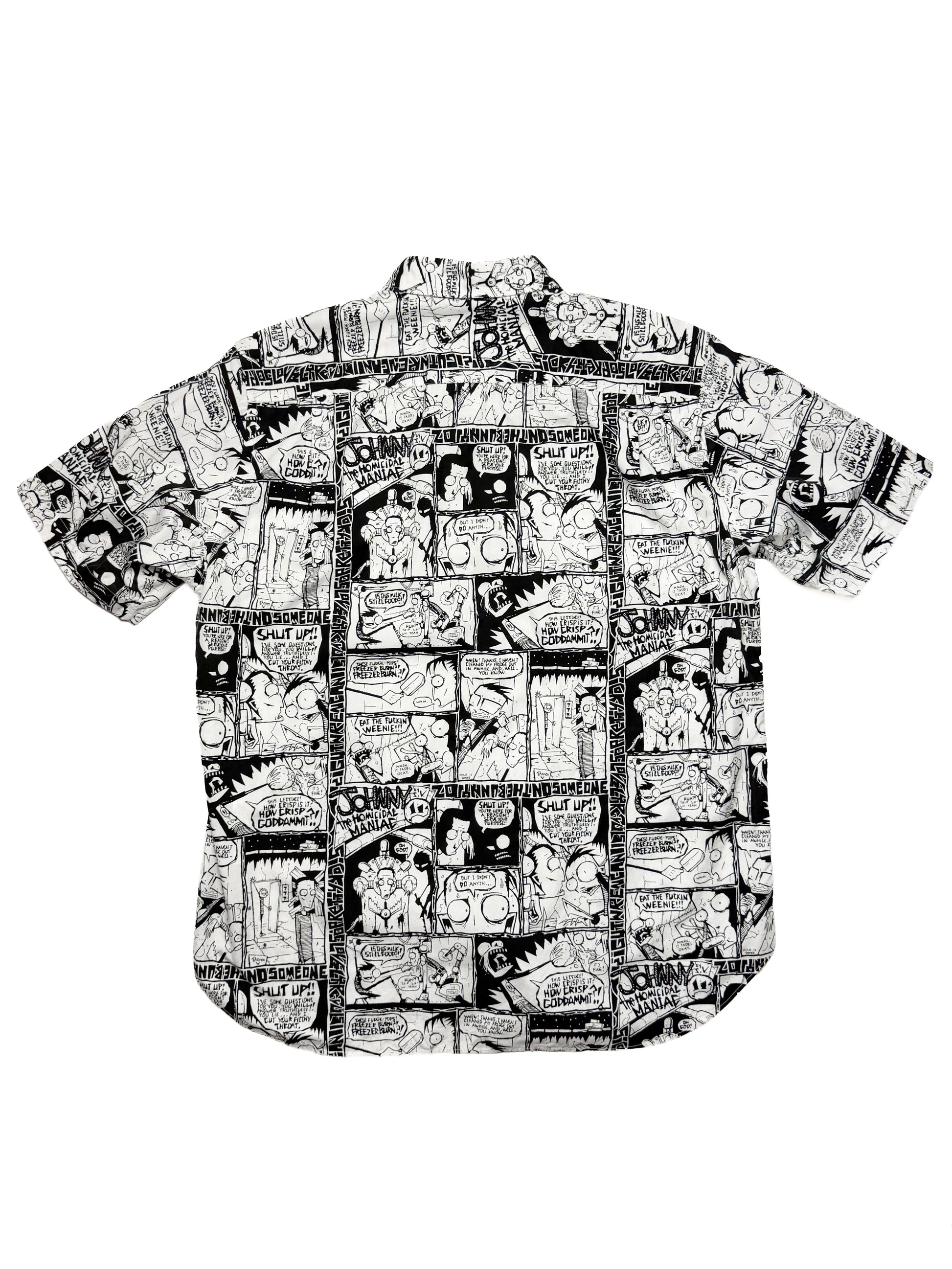 COMME DES GARCONS HOMME Comic Print Shirt