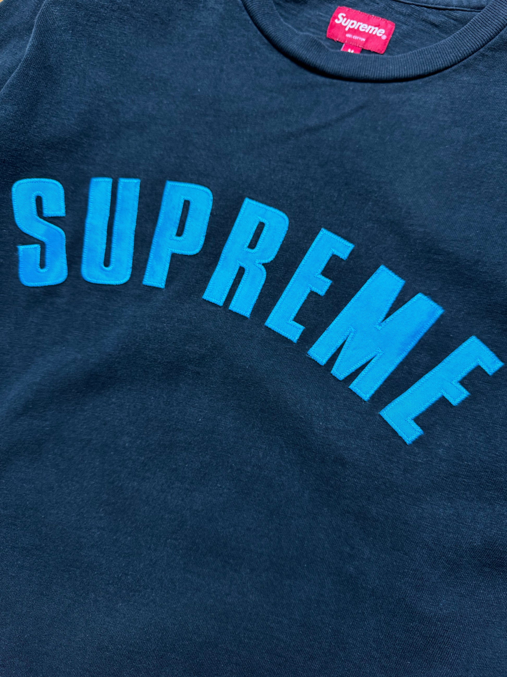 Supreme Navy Long Sleeve