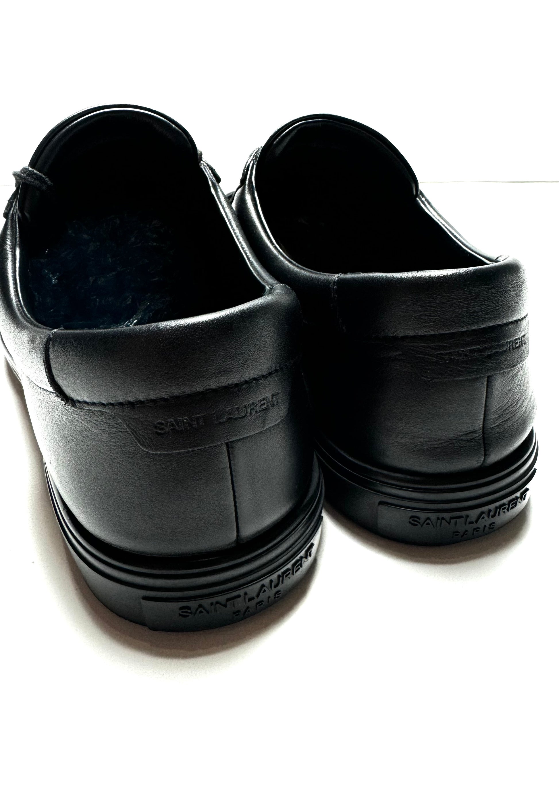 Saint Laurent SL/06 Black Leather Shoe