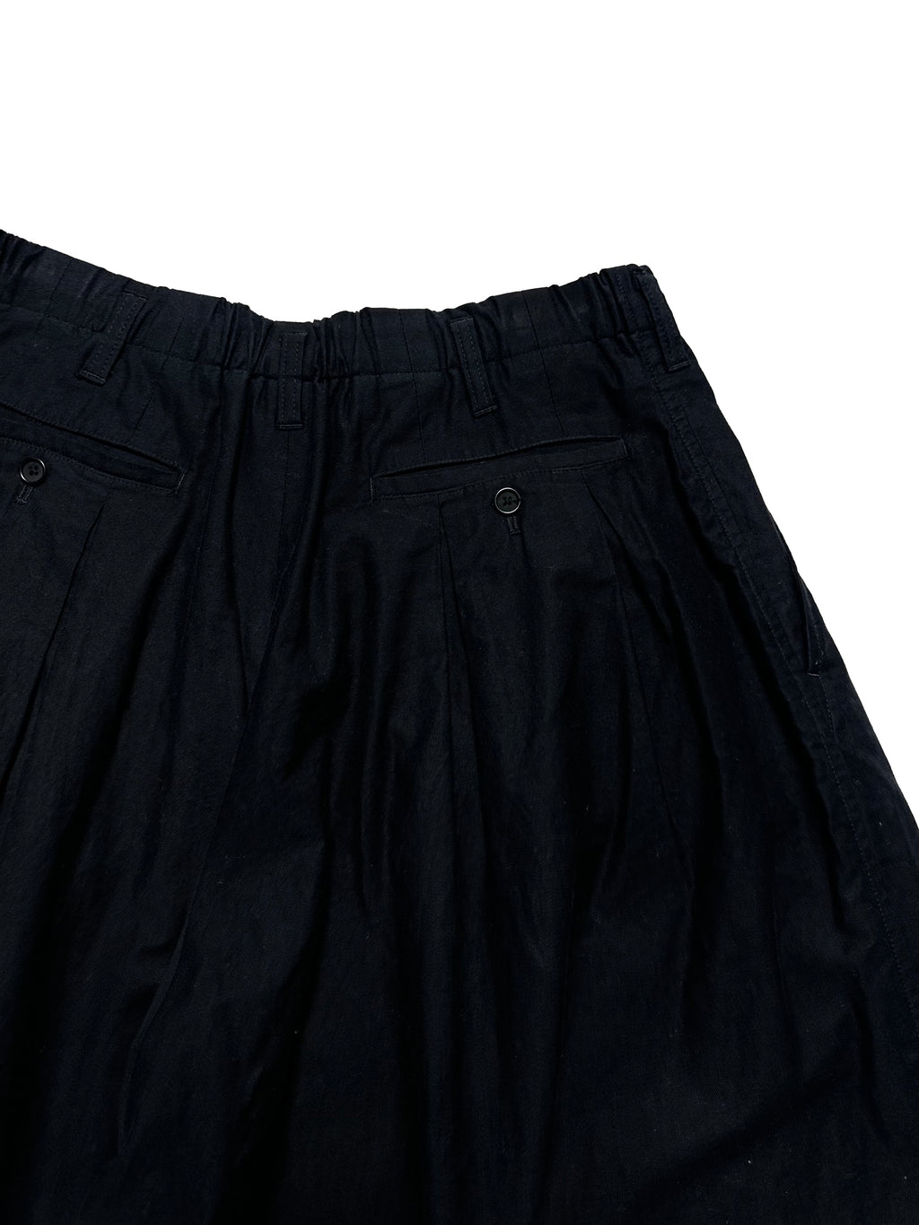 Yohji Yamamoto Black Scandal Plated Short