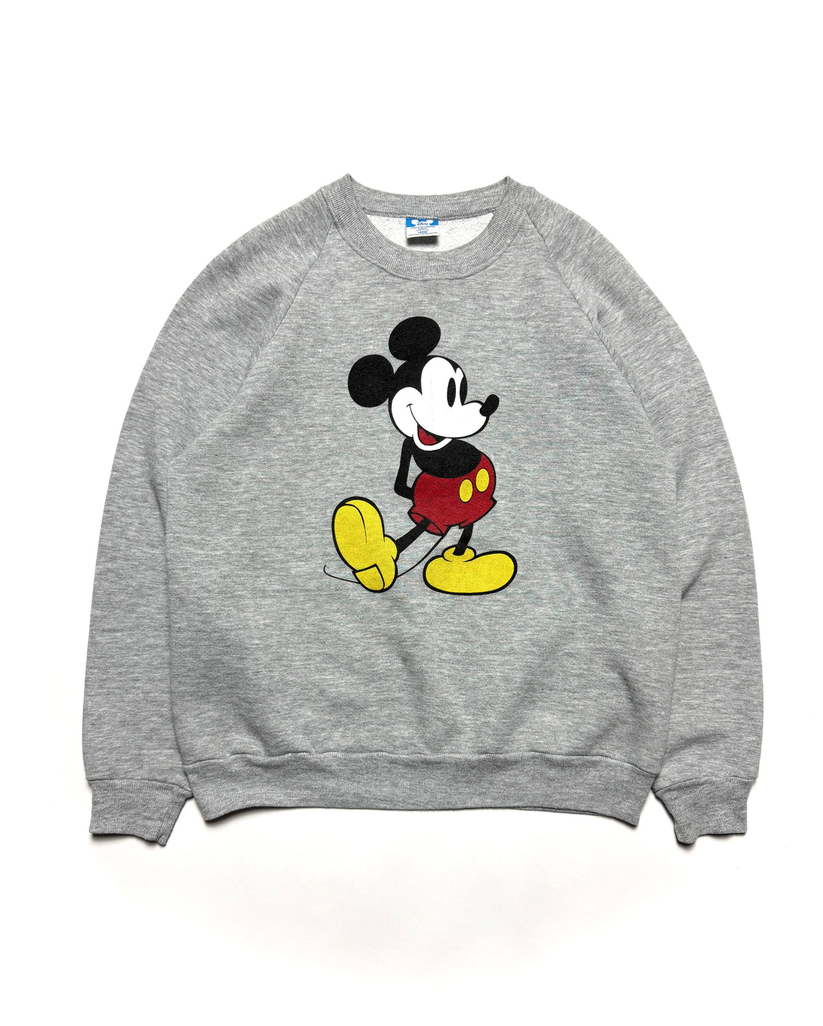 Mickey Mouse Disney 90s Grey Crewneck