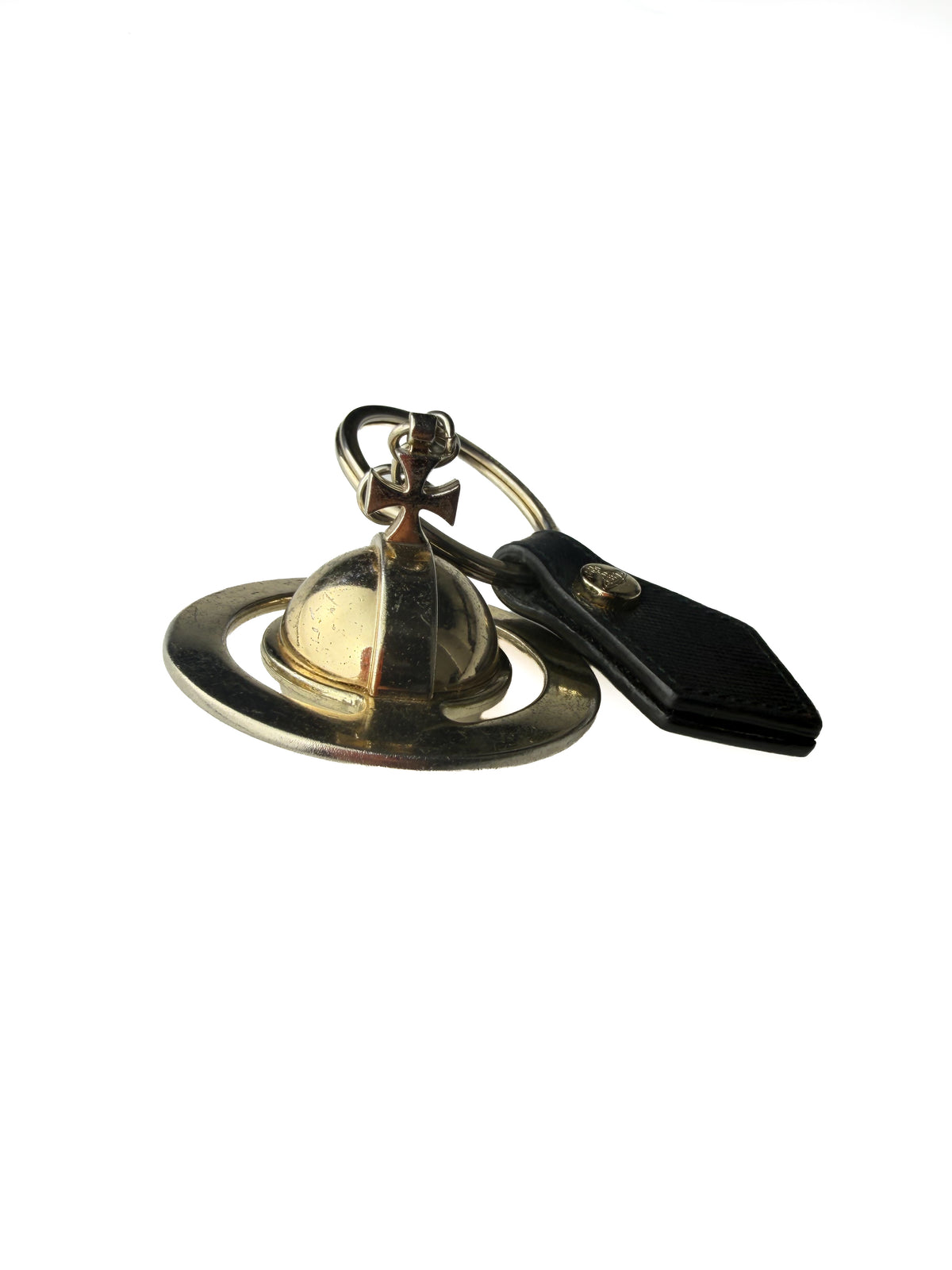 VIVIENNE WESTWOOD 3D Orb Keychain Gold