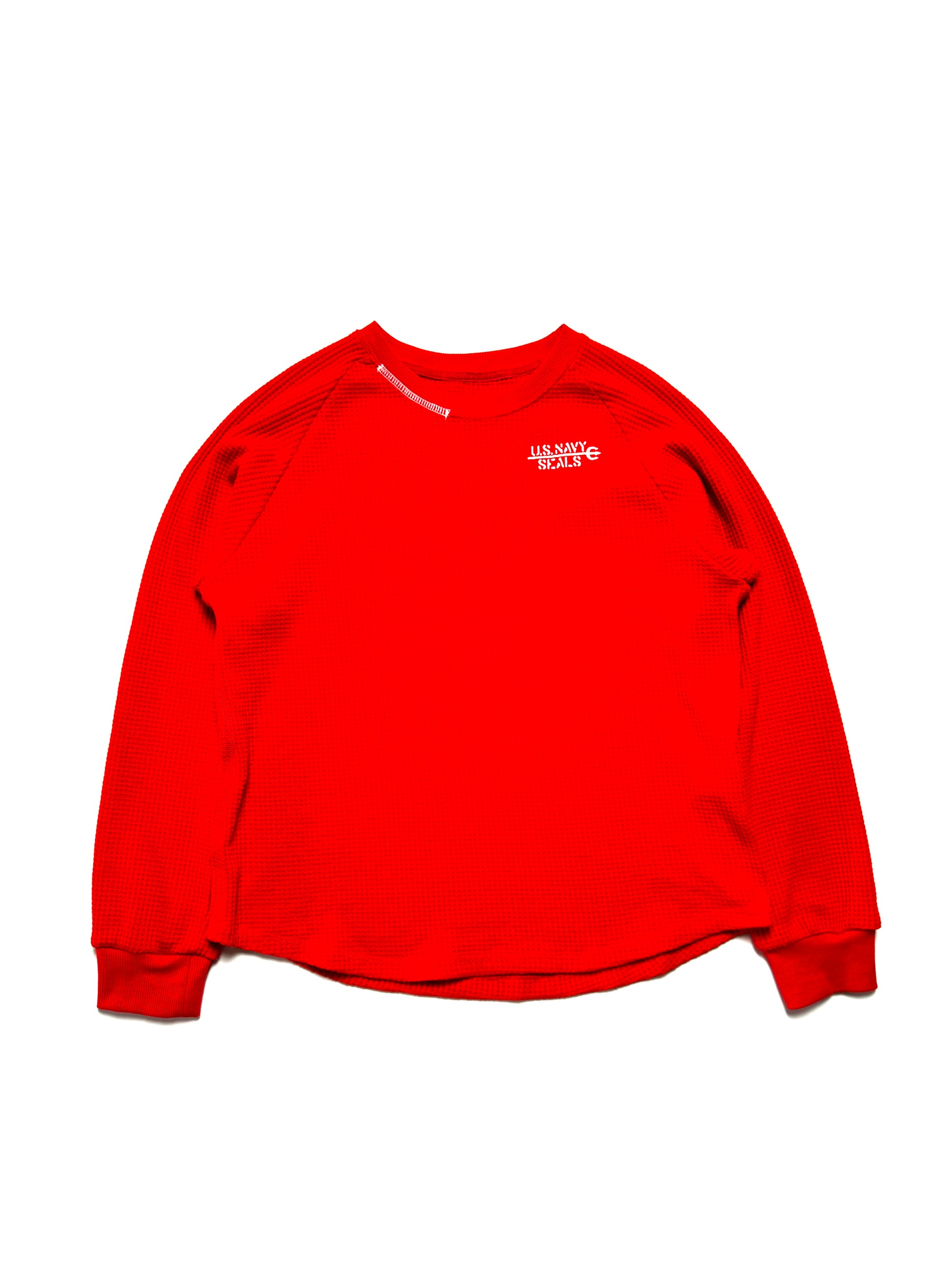 Avirex Red US Navy Seals Long Sleeve