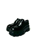 Prada Monolith Brushed Leather Loafer