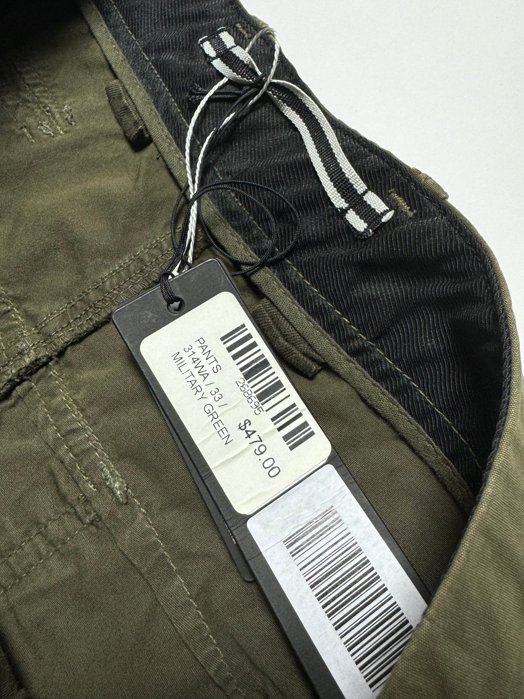 Stone Island Type  RE-T Taper Olive Pant