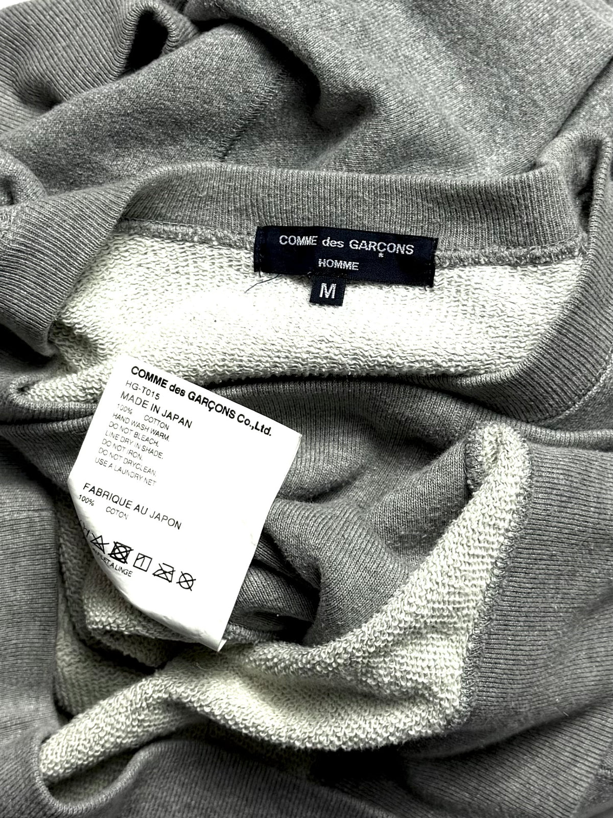 Comme des Garçons  HOMME CdGH Crewneck Grey