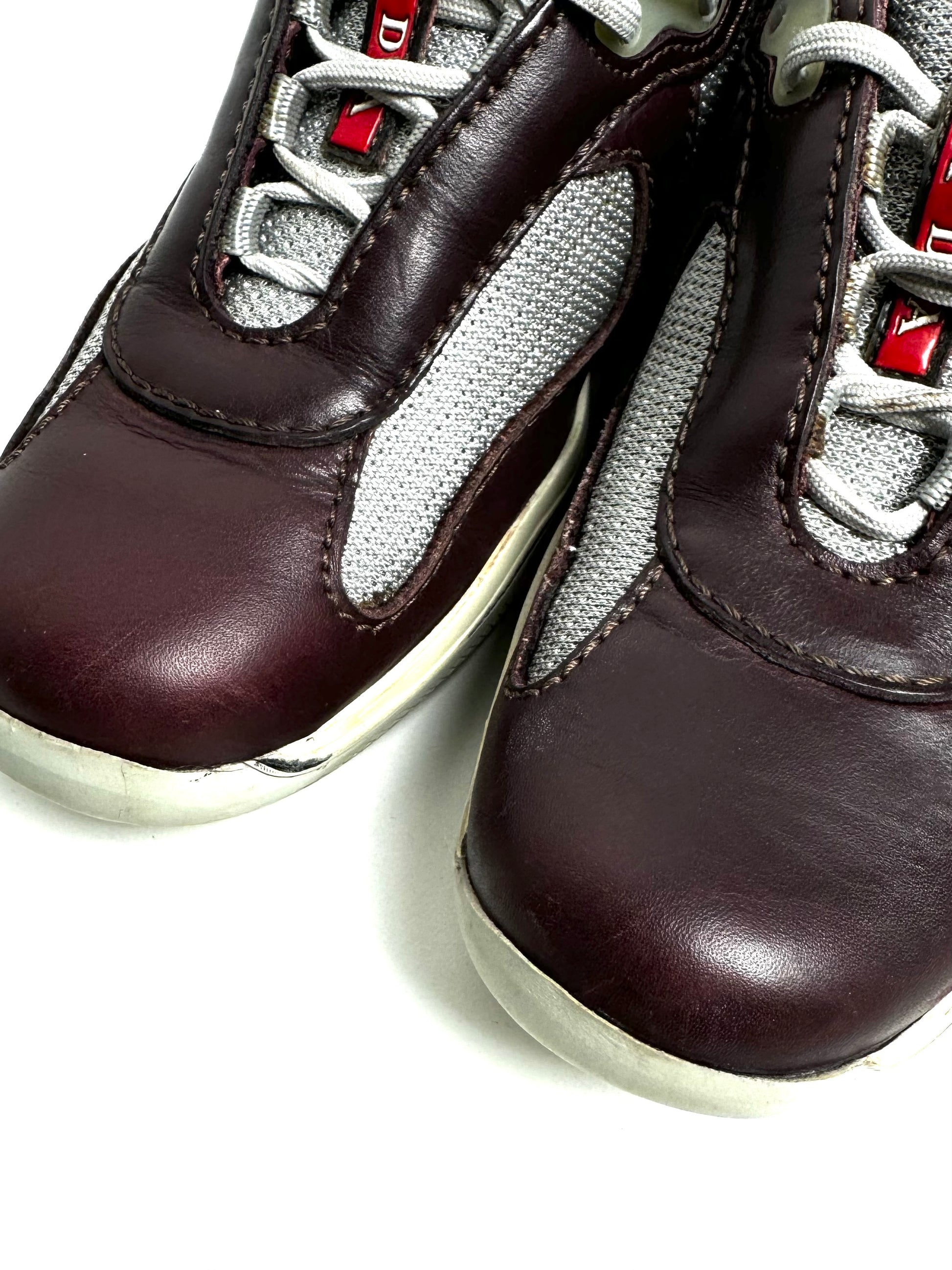 Prada Brown Amercia’s Cup Shoes