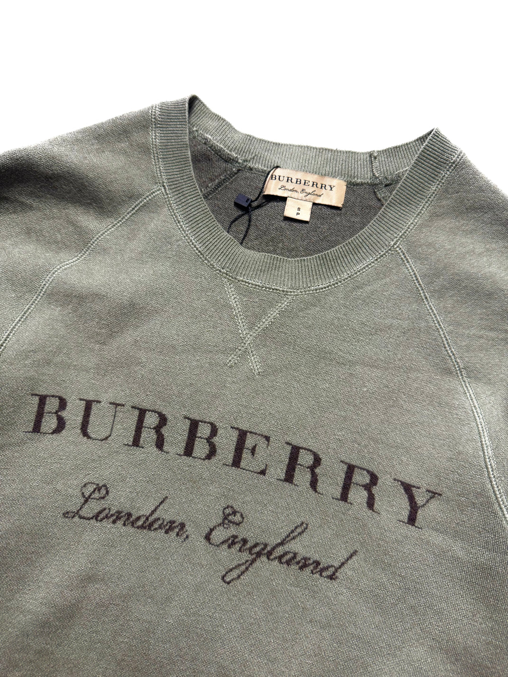 Burberry Army Green Knitwear