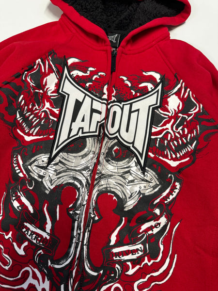 TapOut Red Zip Hoodie