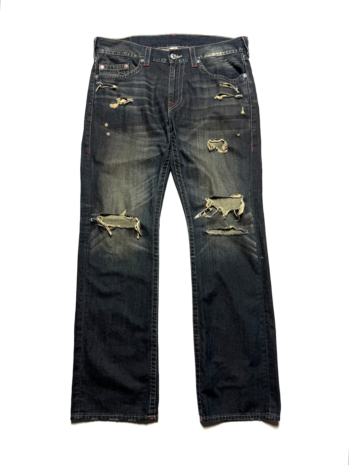 True Religion Distressed Washed Jean