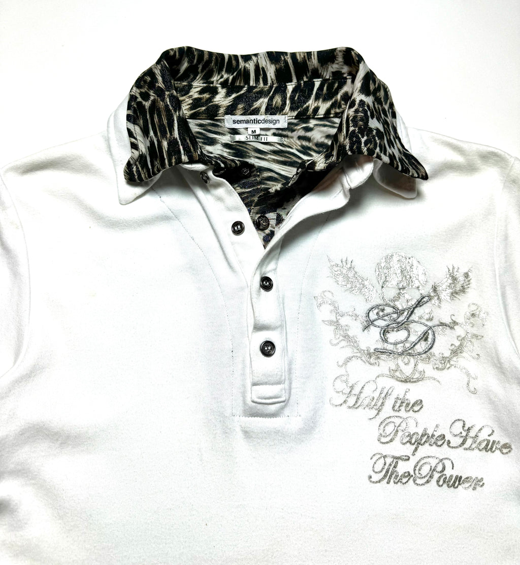 Semantic Design Double Collar Polo